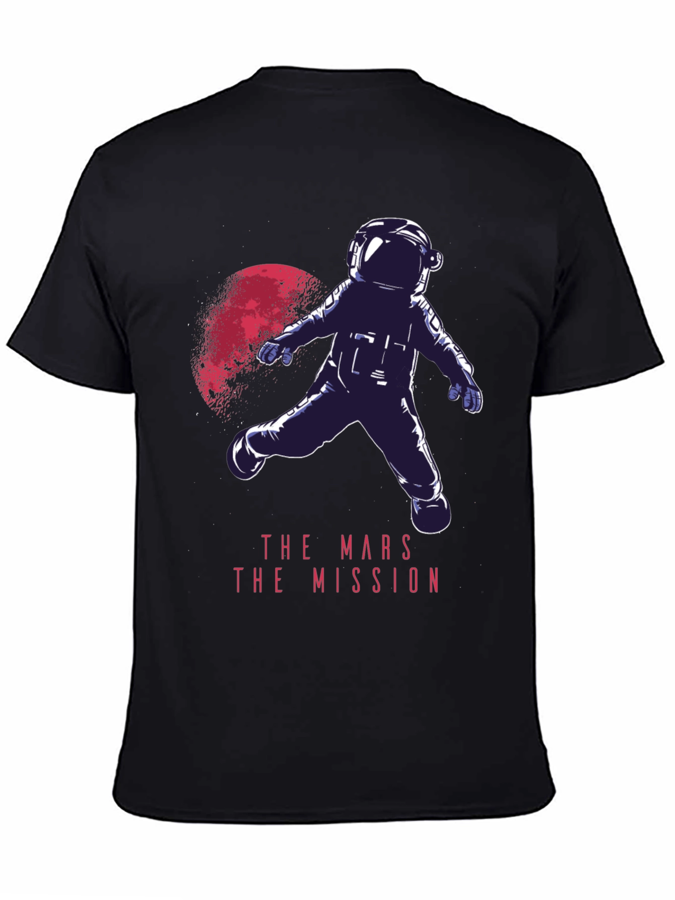 Mars Mission Graphic Tee - Space Adventure T-Shirt