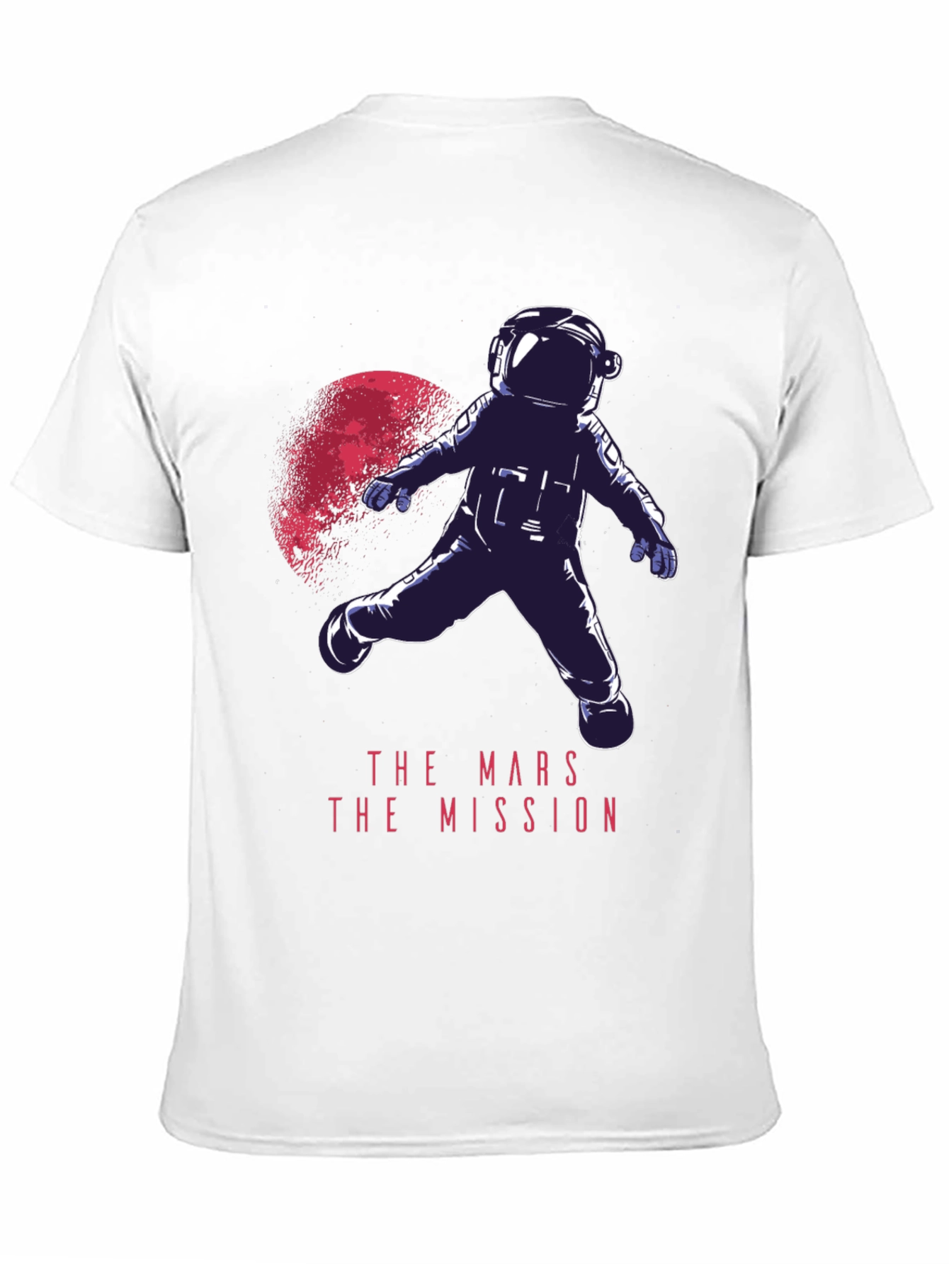 Mars Mission Graphic Tee - Space Adventure T-Shirt