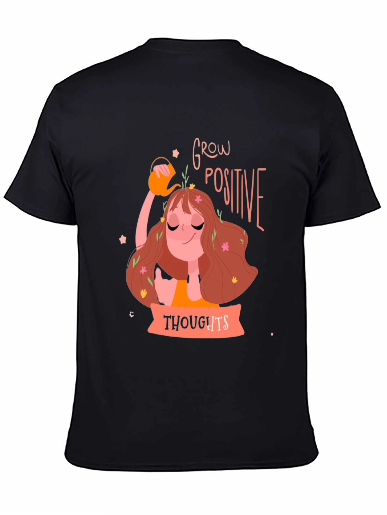 Grow Positive Thoughts Graphic Tee
