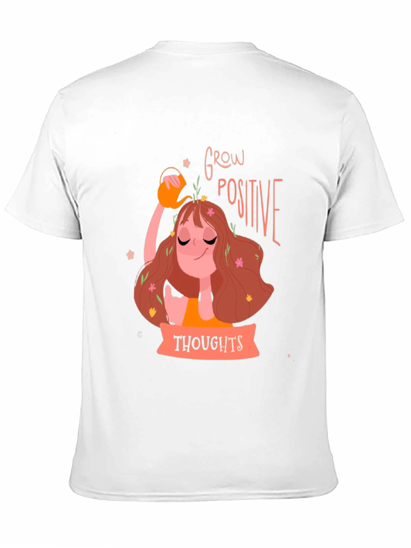 Grow Positive Thoughts Graphic Tee