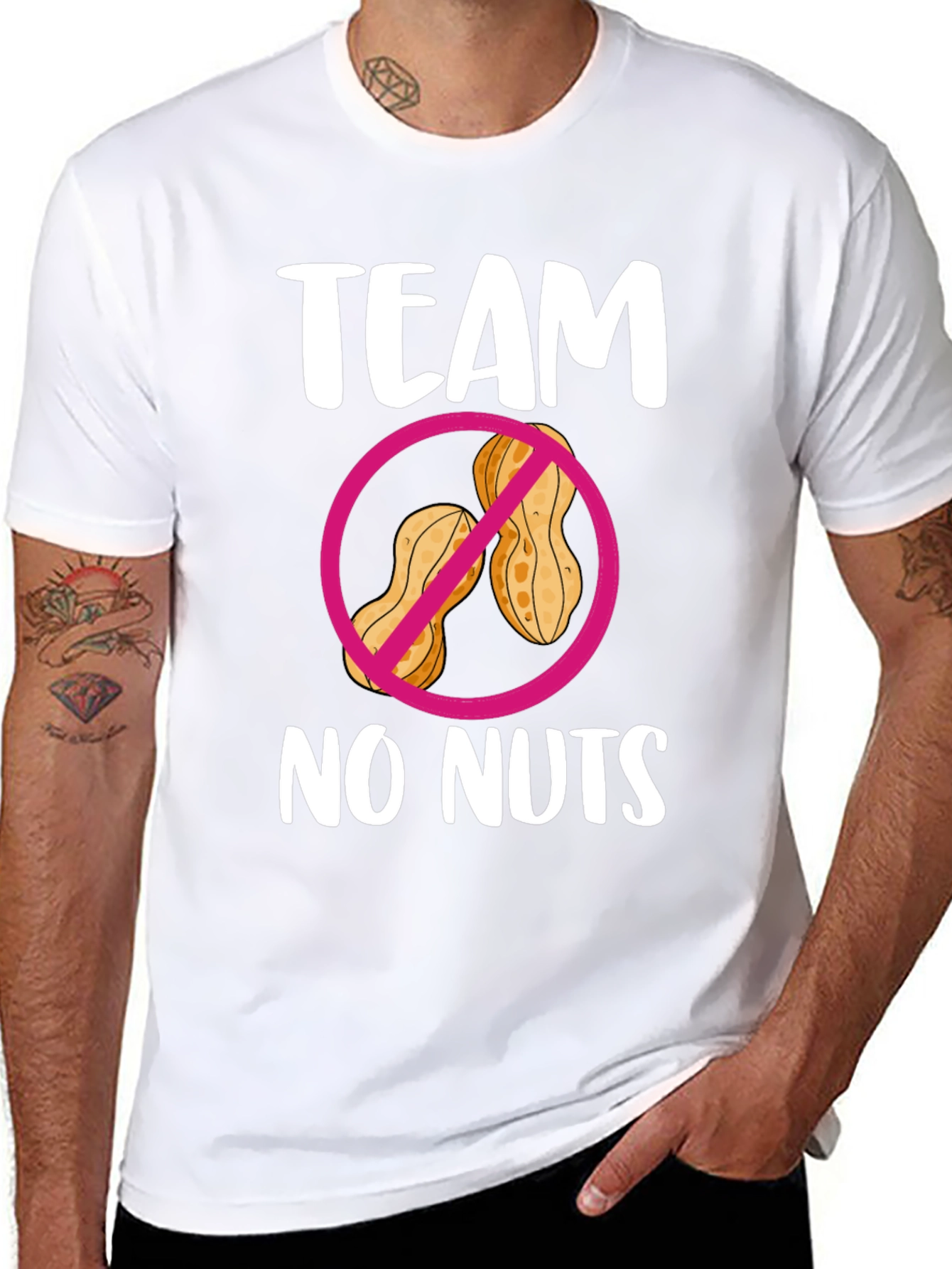 Team No Nuts Graphic T-Shirt