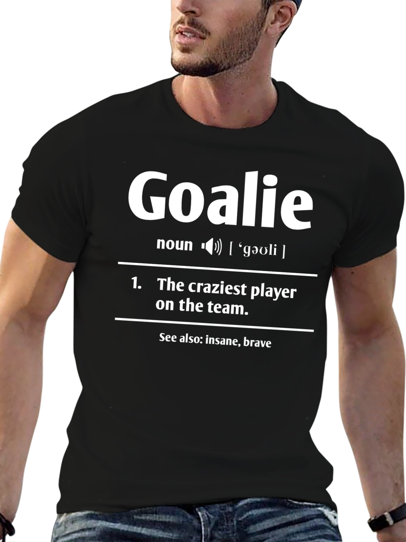 Goalie Definition T-Shirt - Hockey Player Tee