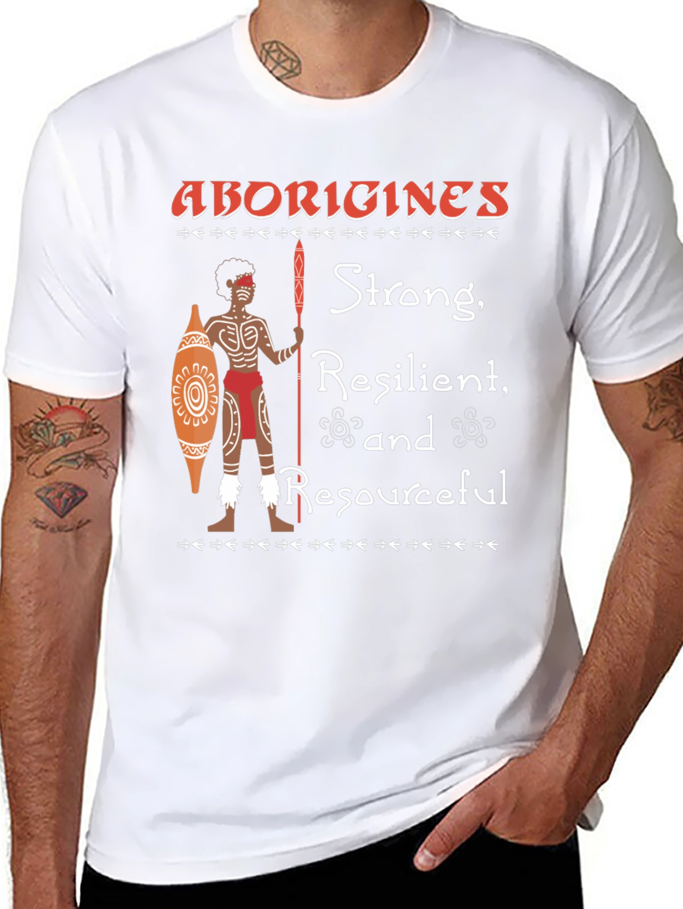 Aborigines Strong Resilient Resourceful T-Shirt