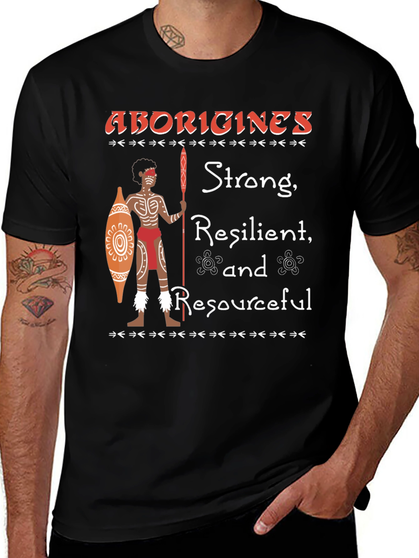 Aborigines Strong Resilient Resourceful T-Shirt
