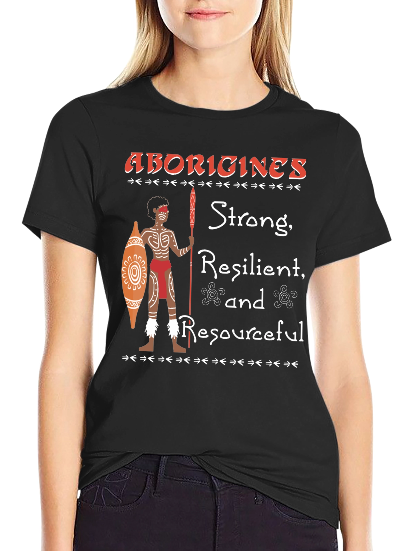 Aborigines Strong Resilient Resourceful T-Shirt