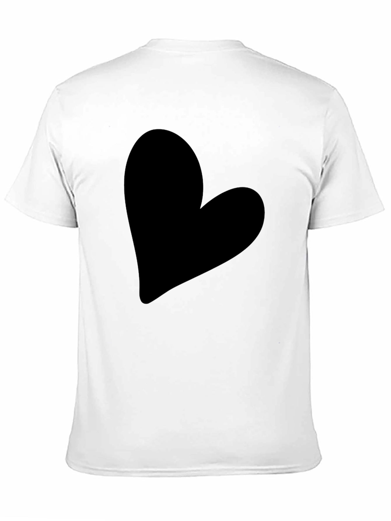 Heart Graphic Tee - Classic Black