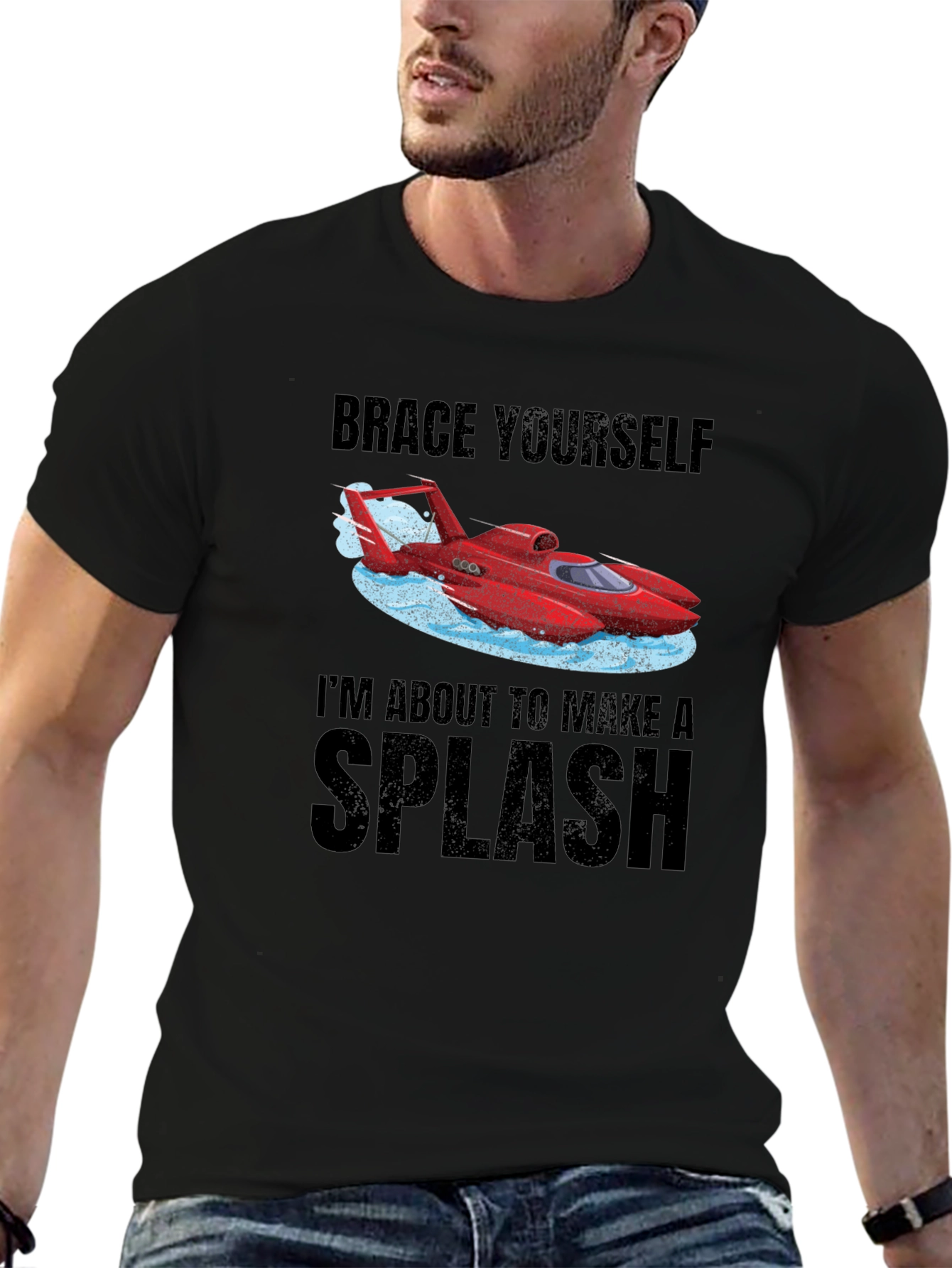 Brace Yourself Speedboat T-Shirt