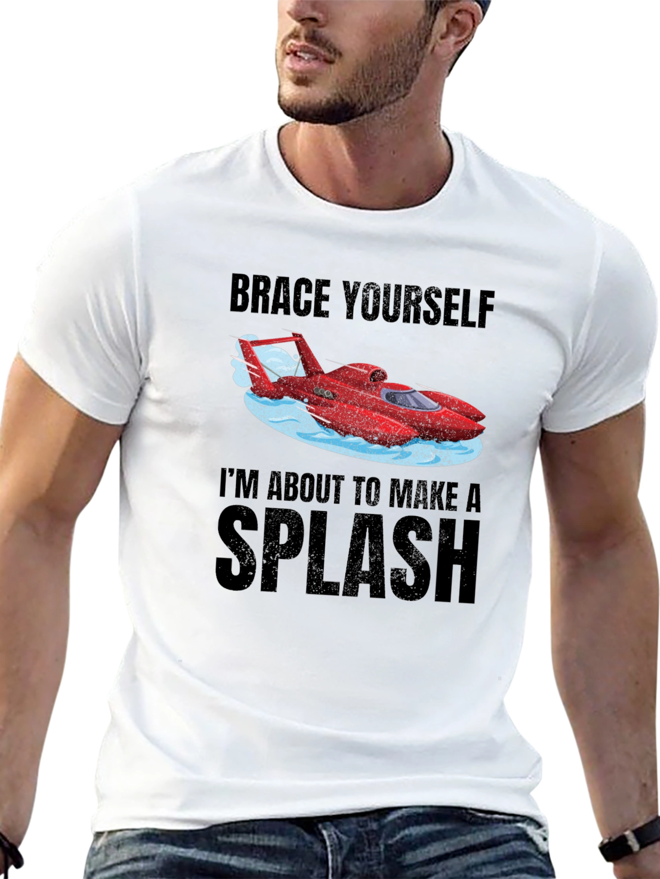 Brace Yourself Speedboat T-Shirt