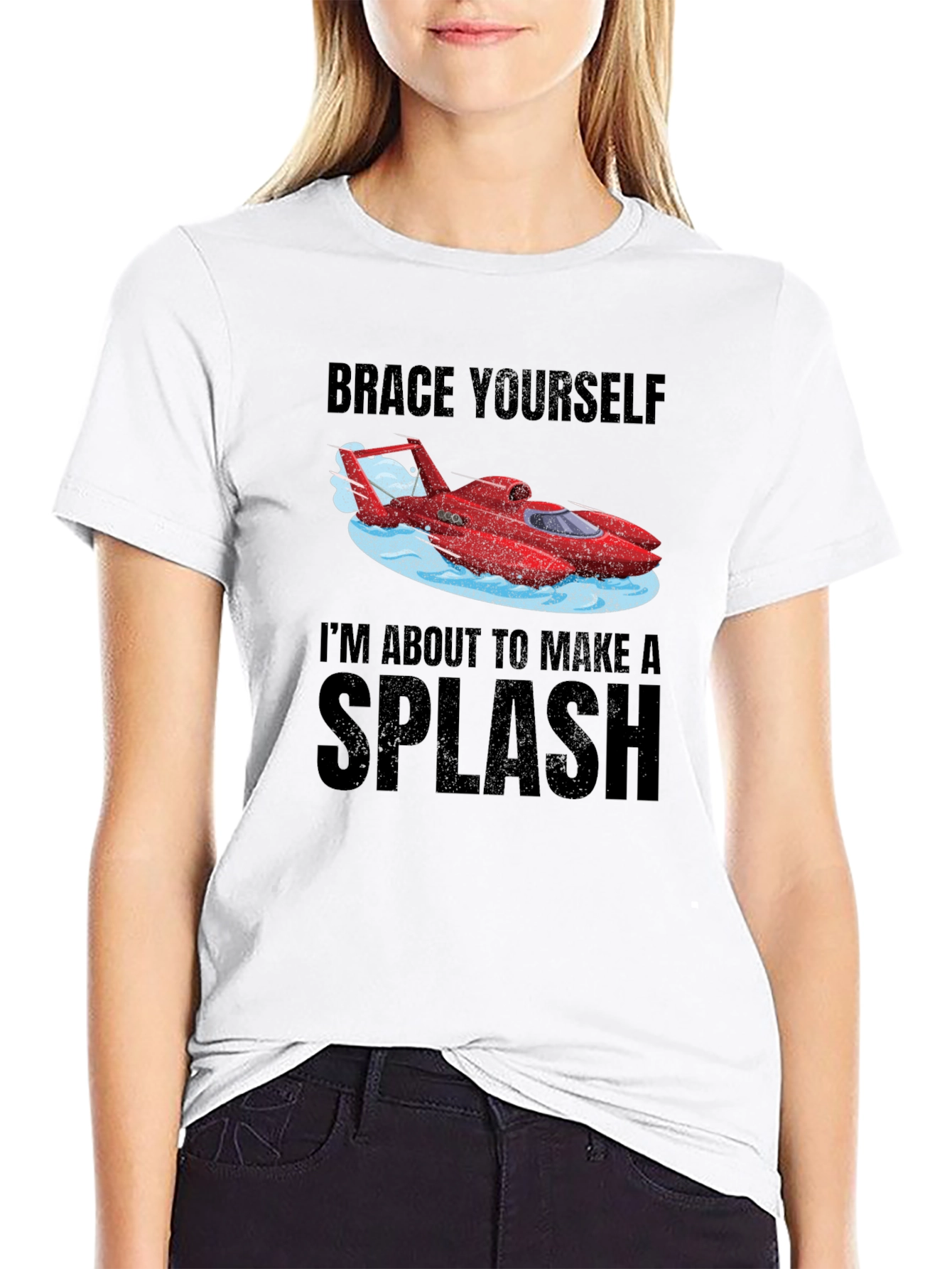 Brace Yourself Speedboat T-Shirt