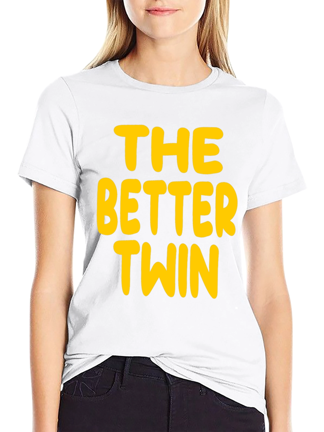 The Better Twin - Novelty Graphic T-Shirt
