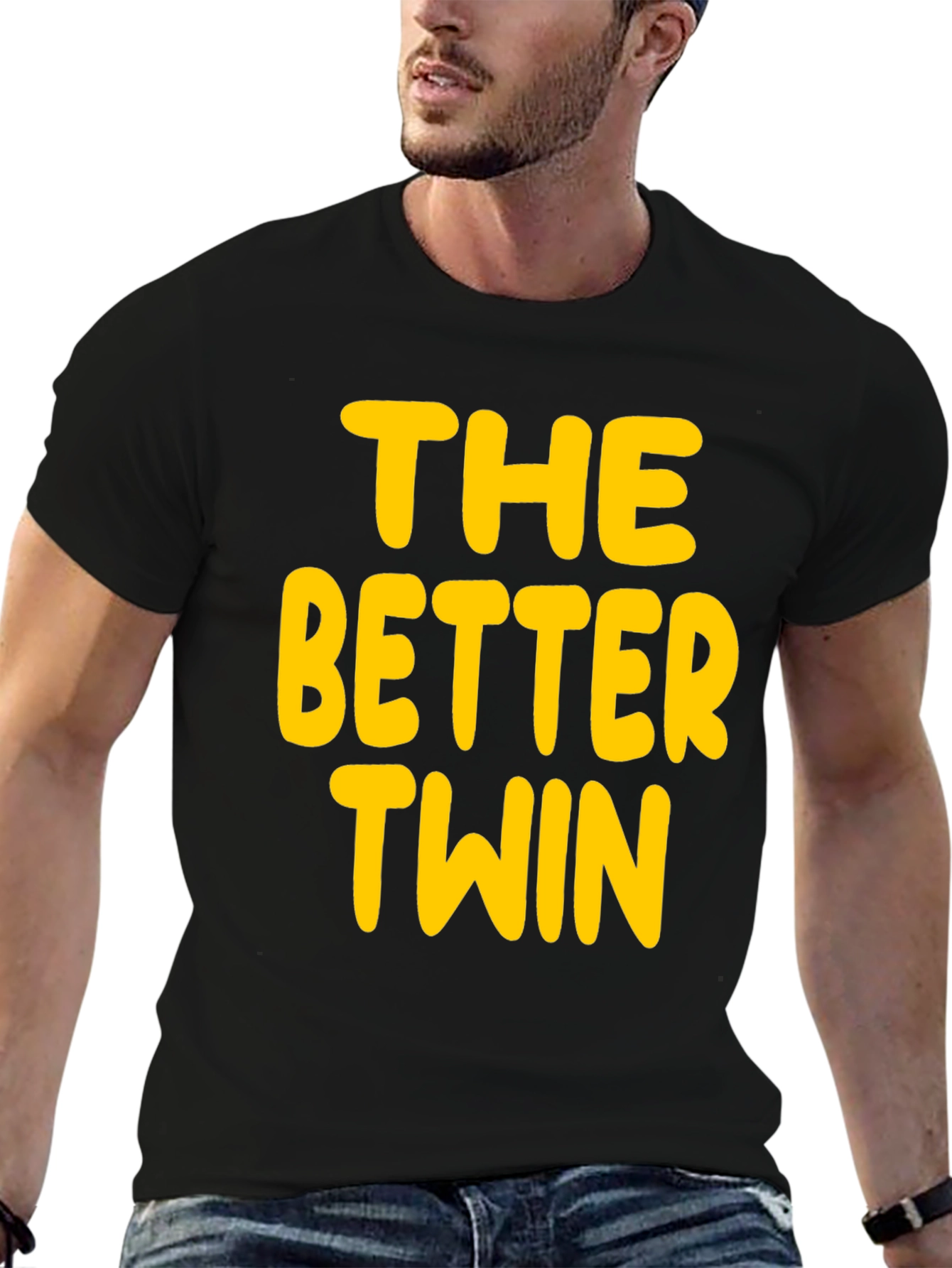 The Better Twin - Novelty Graphic T-Shirt