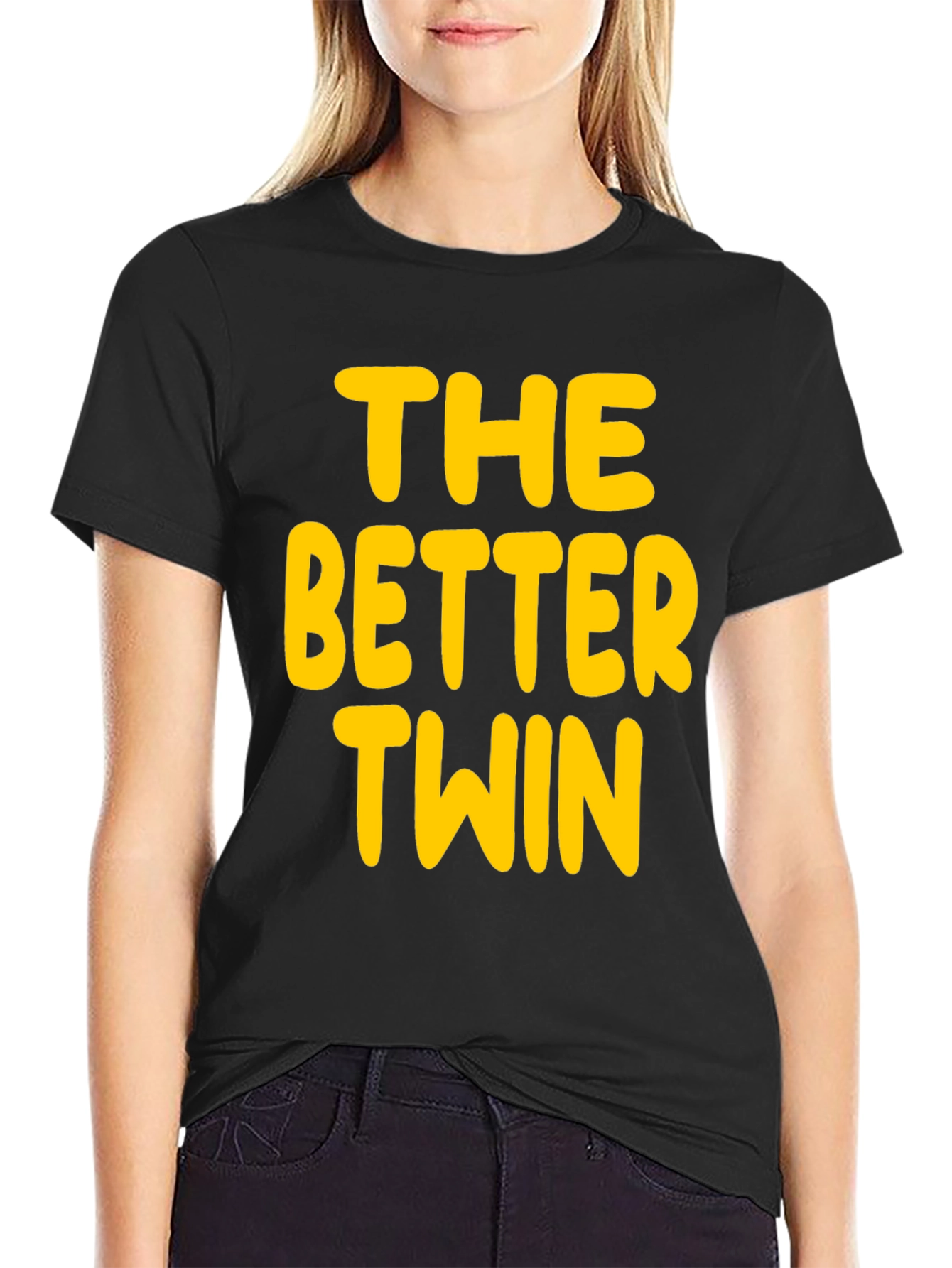 The Better Twin - Novelty Graphic T-Shirt