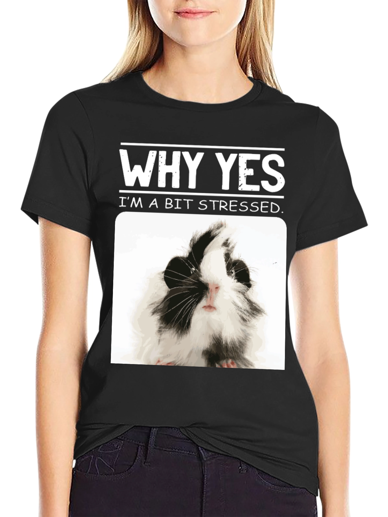Why Yes Im A Bit Stressed Guinea Pig T-Shirt