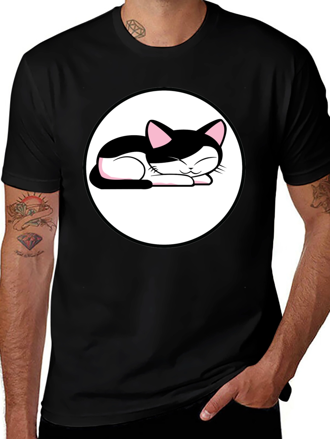 Cute Cat Nap T-Shirt