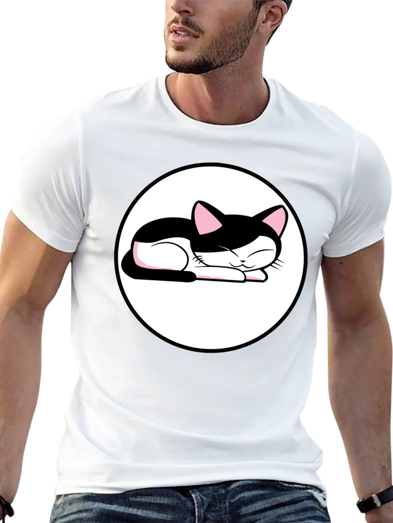 Cute Cat Nap T-Shirt