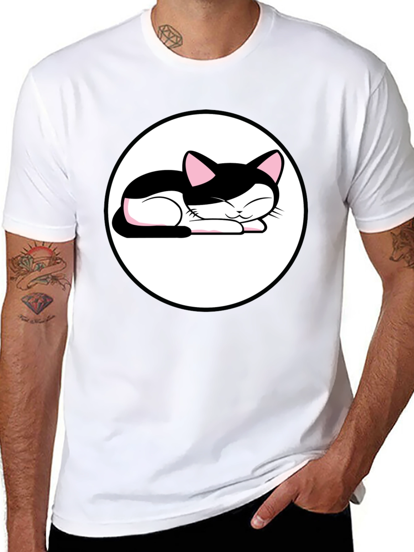 Cute Cat Nap T-Shirt