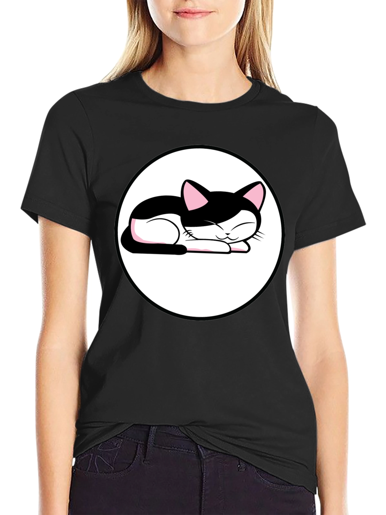 Cute Cat Nap T-Shirt