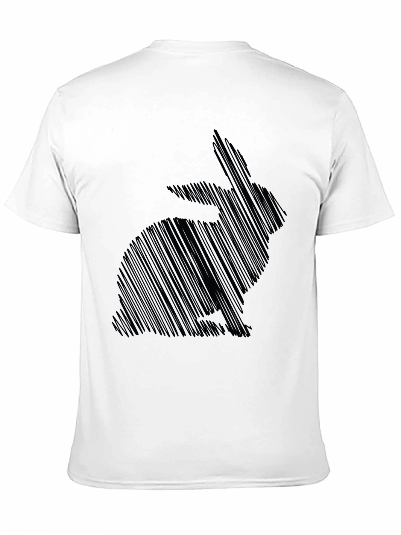 Black Rabbit Sketch Graphic Tee