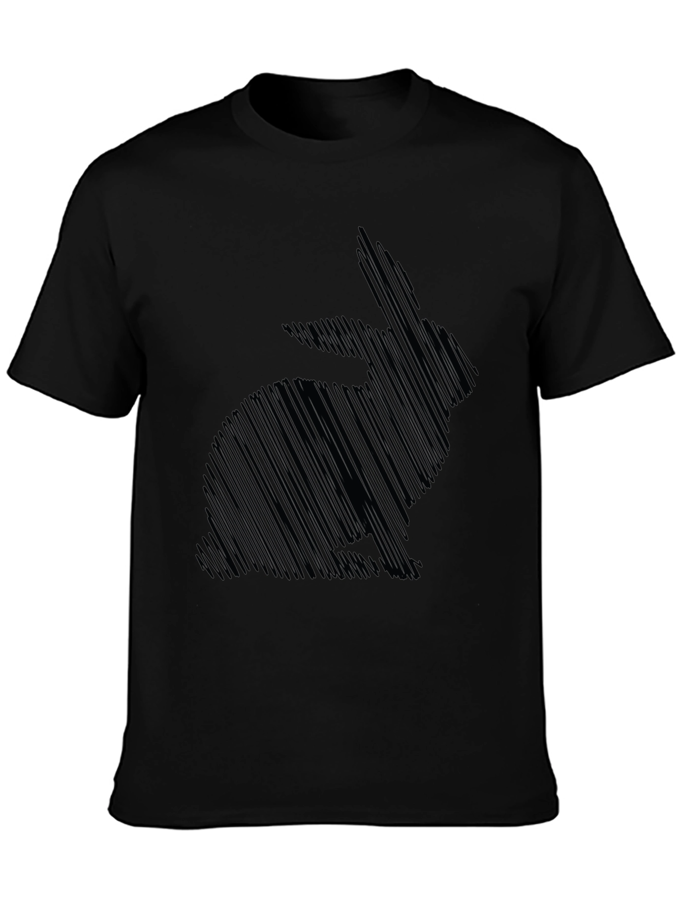 Black Rabbit Sketch Graphic Tee