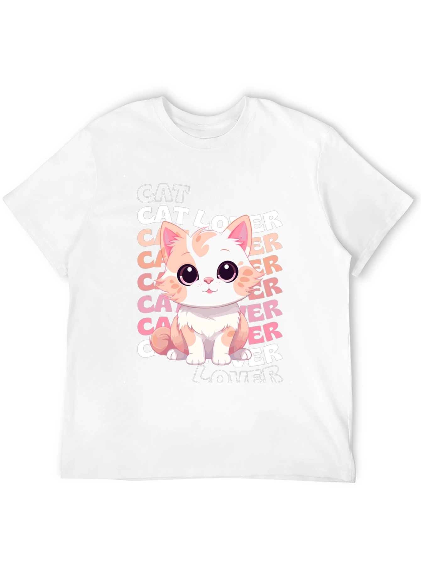 Cat Lover T-Shirt Cute Kitty Graphic Tee