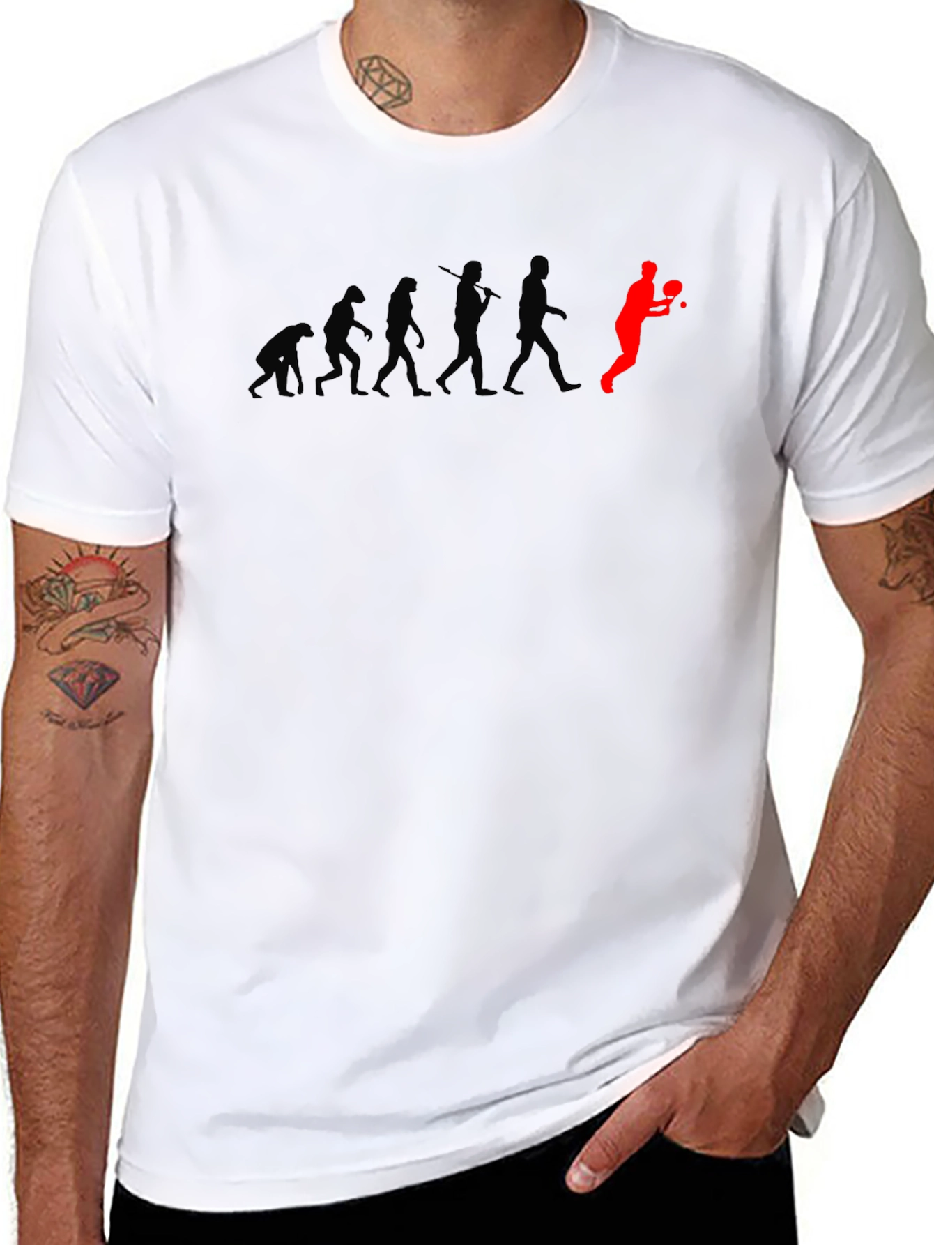 Evolution of Table Tennis T-Shirt