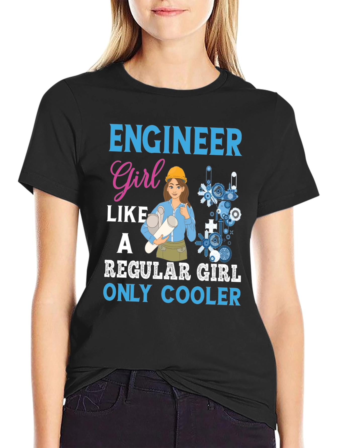Engineer Girl Only Cooler T-Shirt