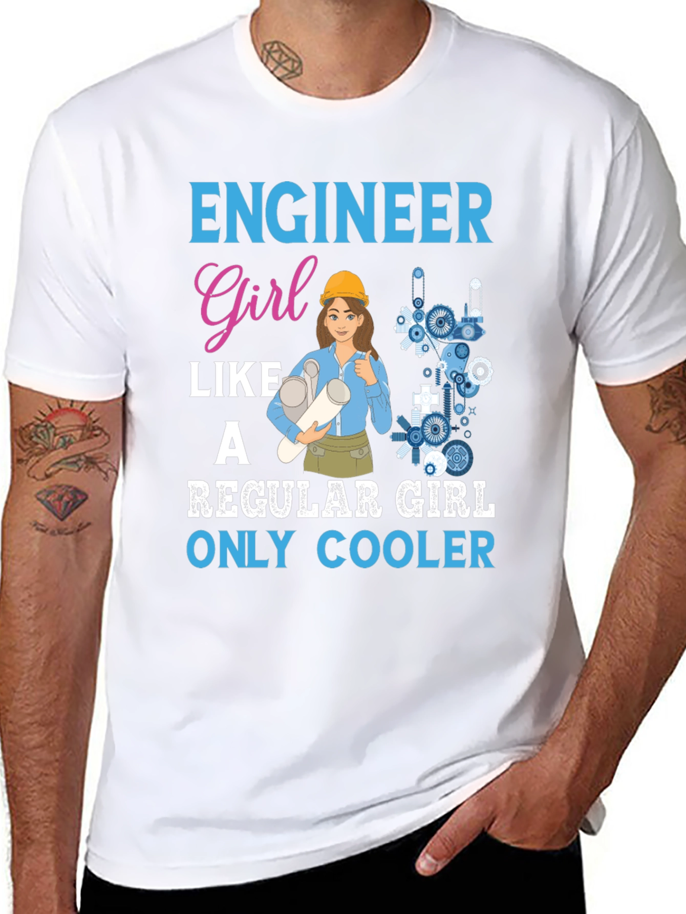 Engineer Girl Only Cooler T-Shirt