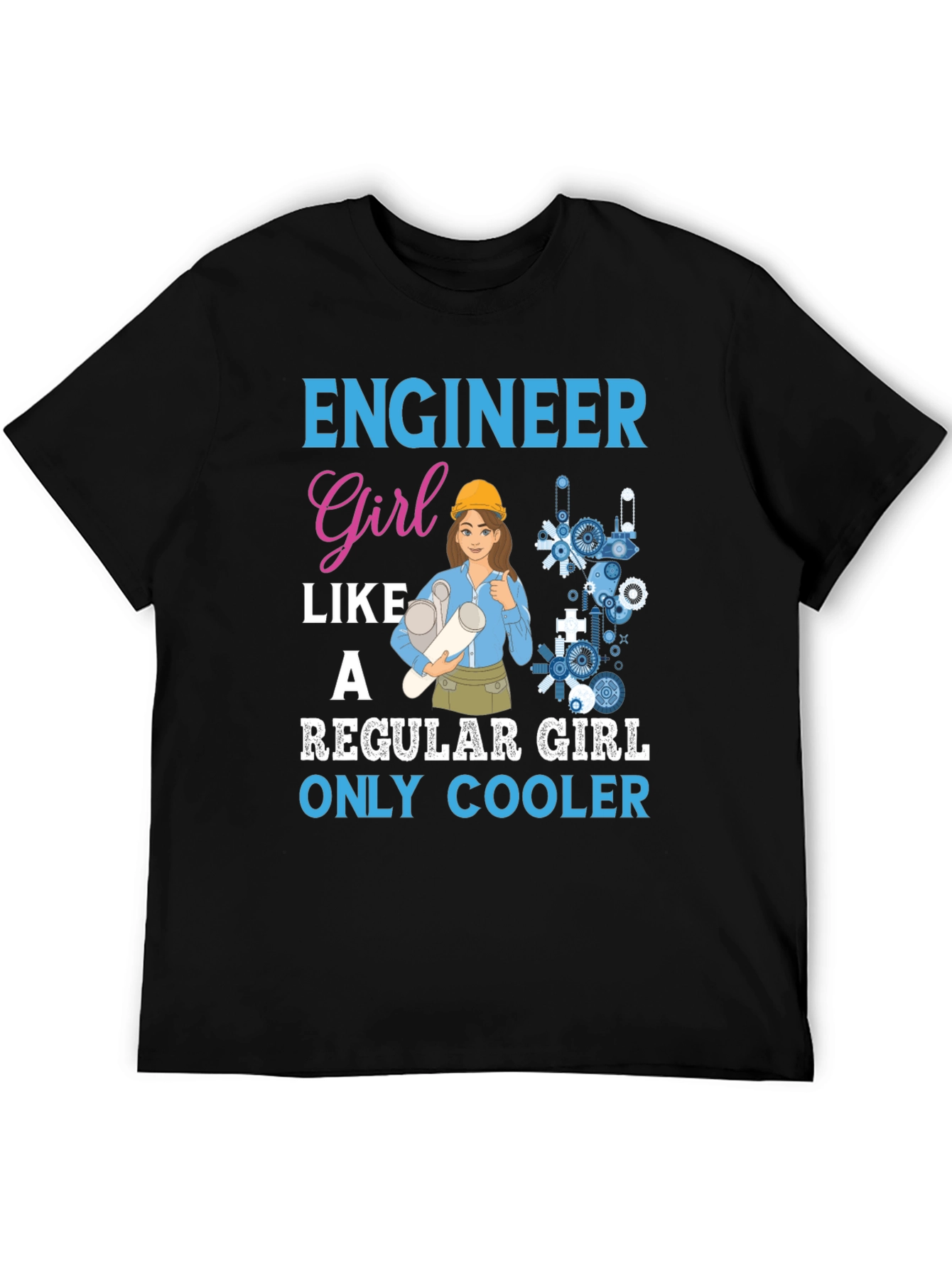 Engineer Girl Only Cooler T-Shirt