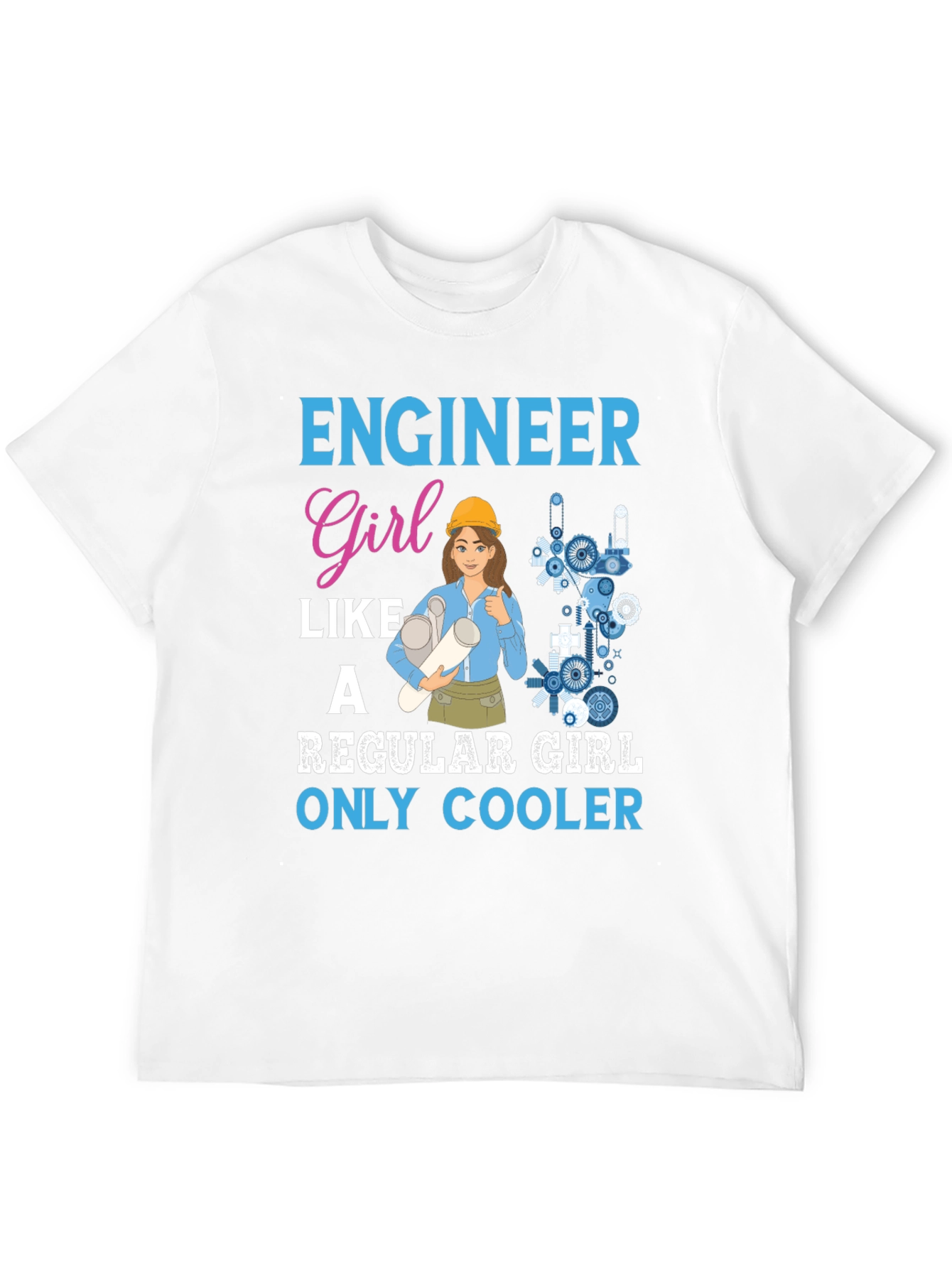 Engineer Girl Only Cooler T-Shirt