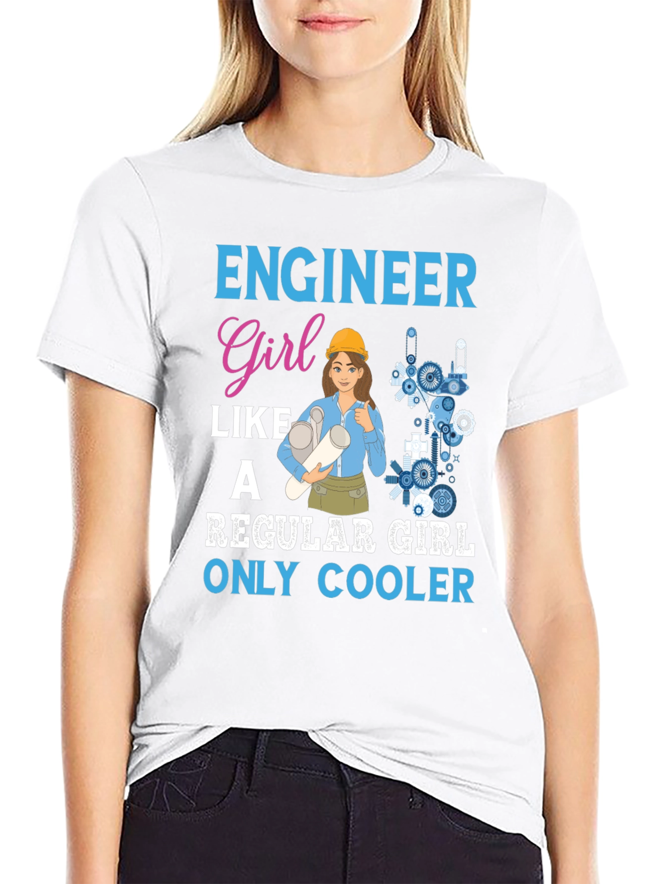 Engineer Girl Only Cooler T-Shirt