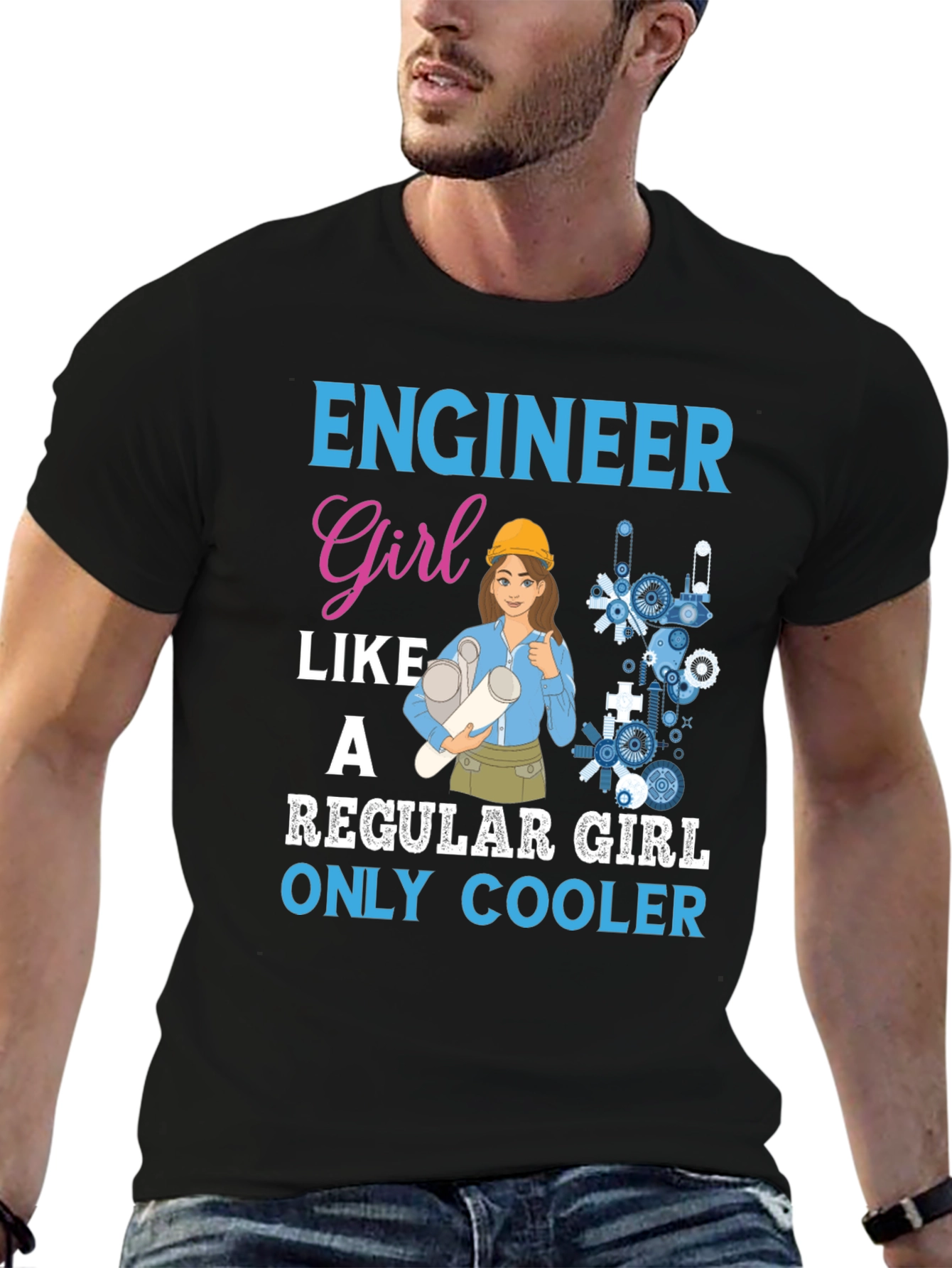 Engineer Girl Only Cooler T-Shirt