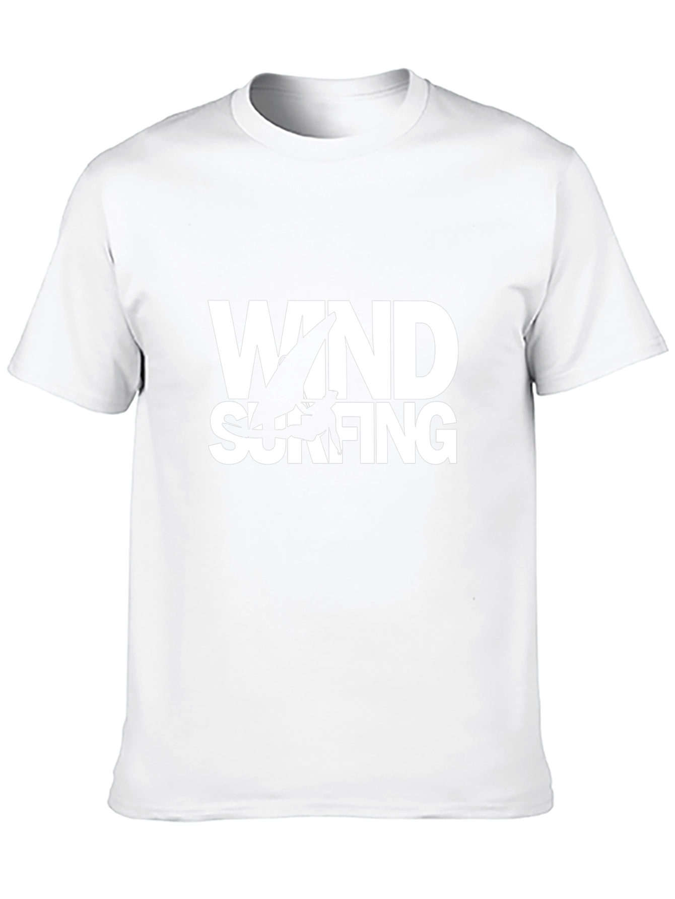 Windsurfing Graphic T-Shirt - Black