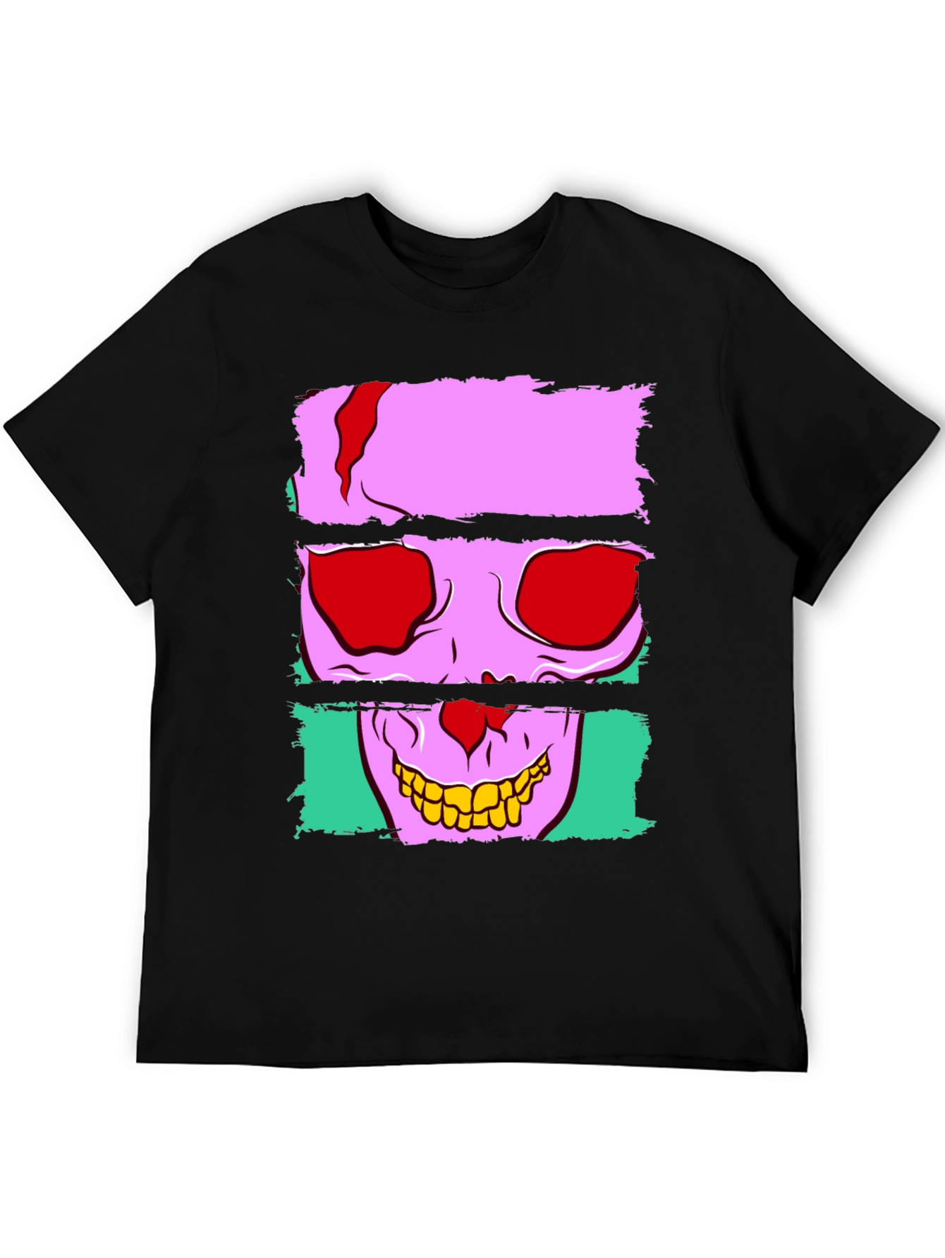 Skull Graphic Black T-Shirt