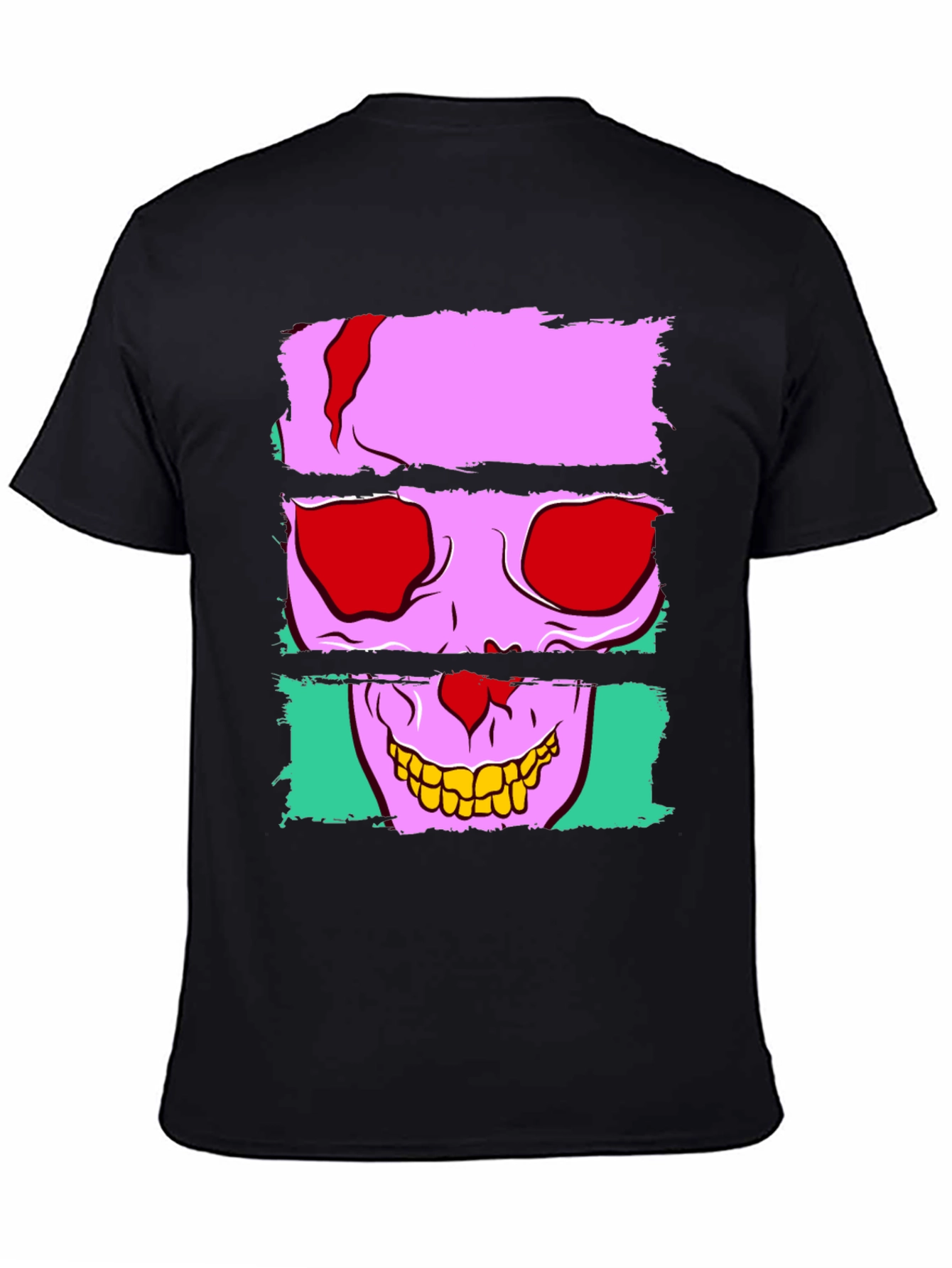 Skull Graphic Black T-Shirt