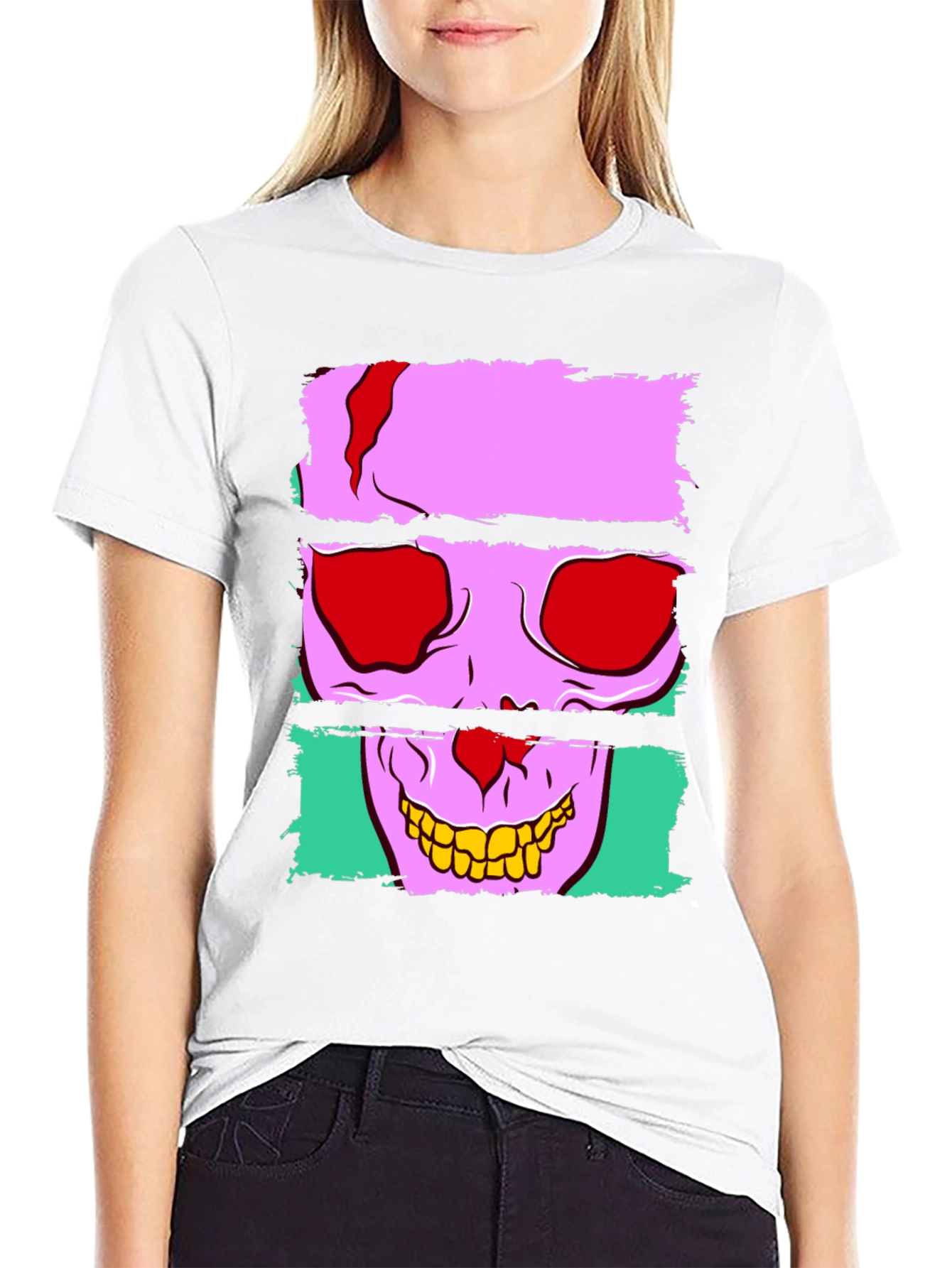Skull Graphic Black T-Shirt