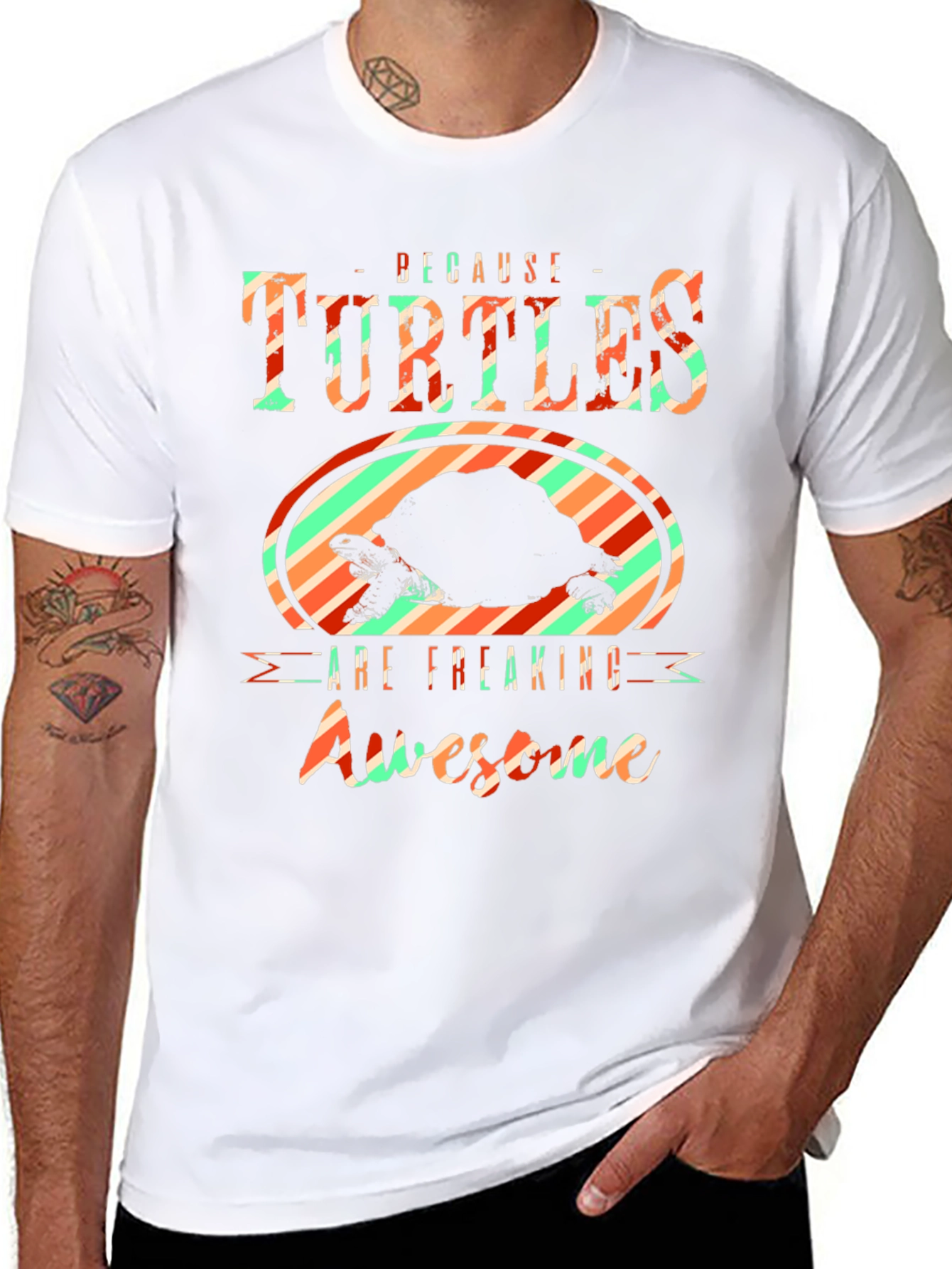 Turtles Are Awesome Graphic Tee