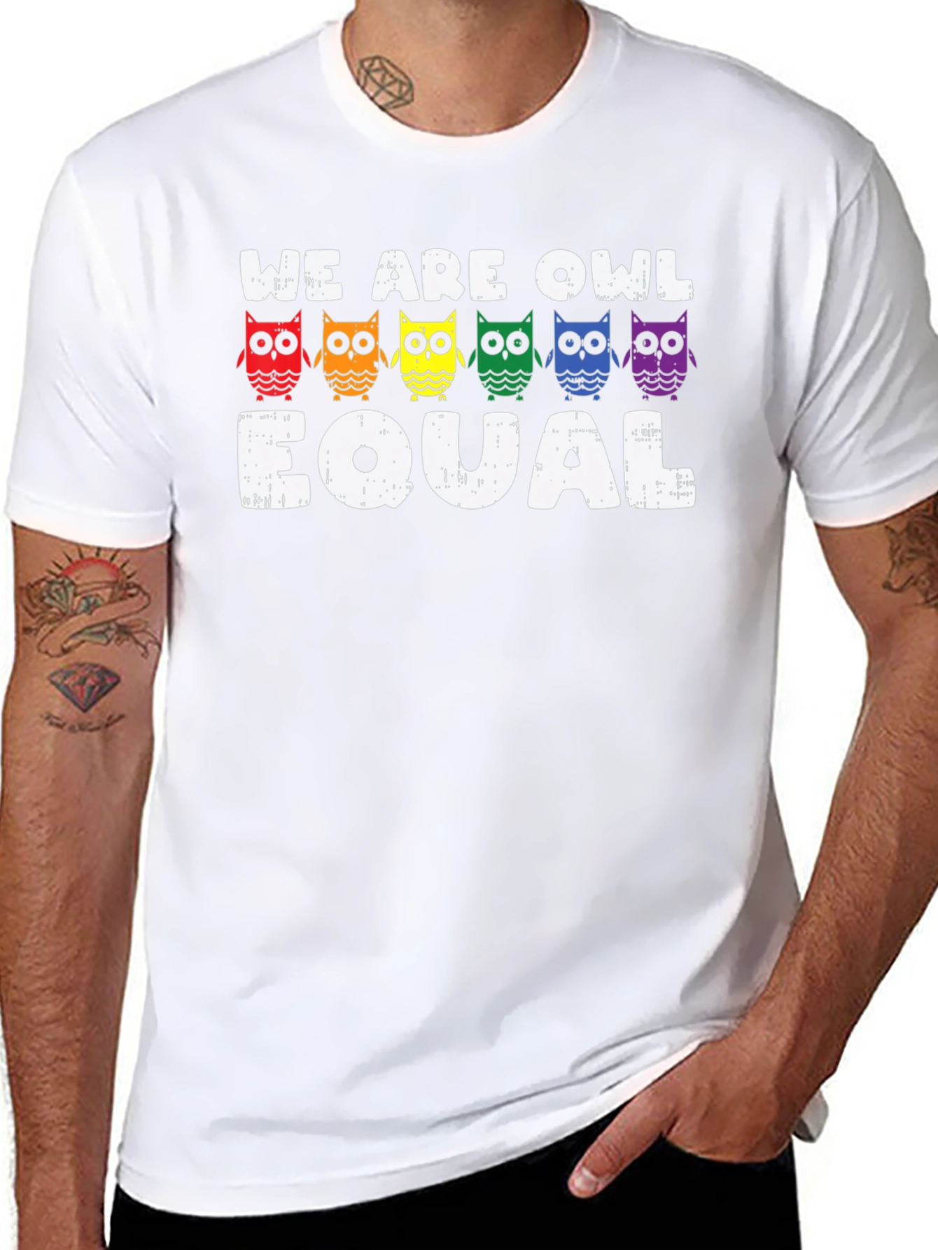 We Are Owl Equal Pride T-Shirt