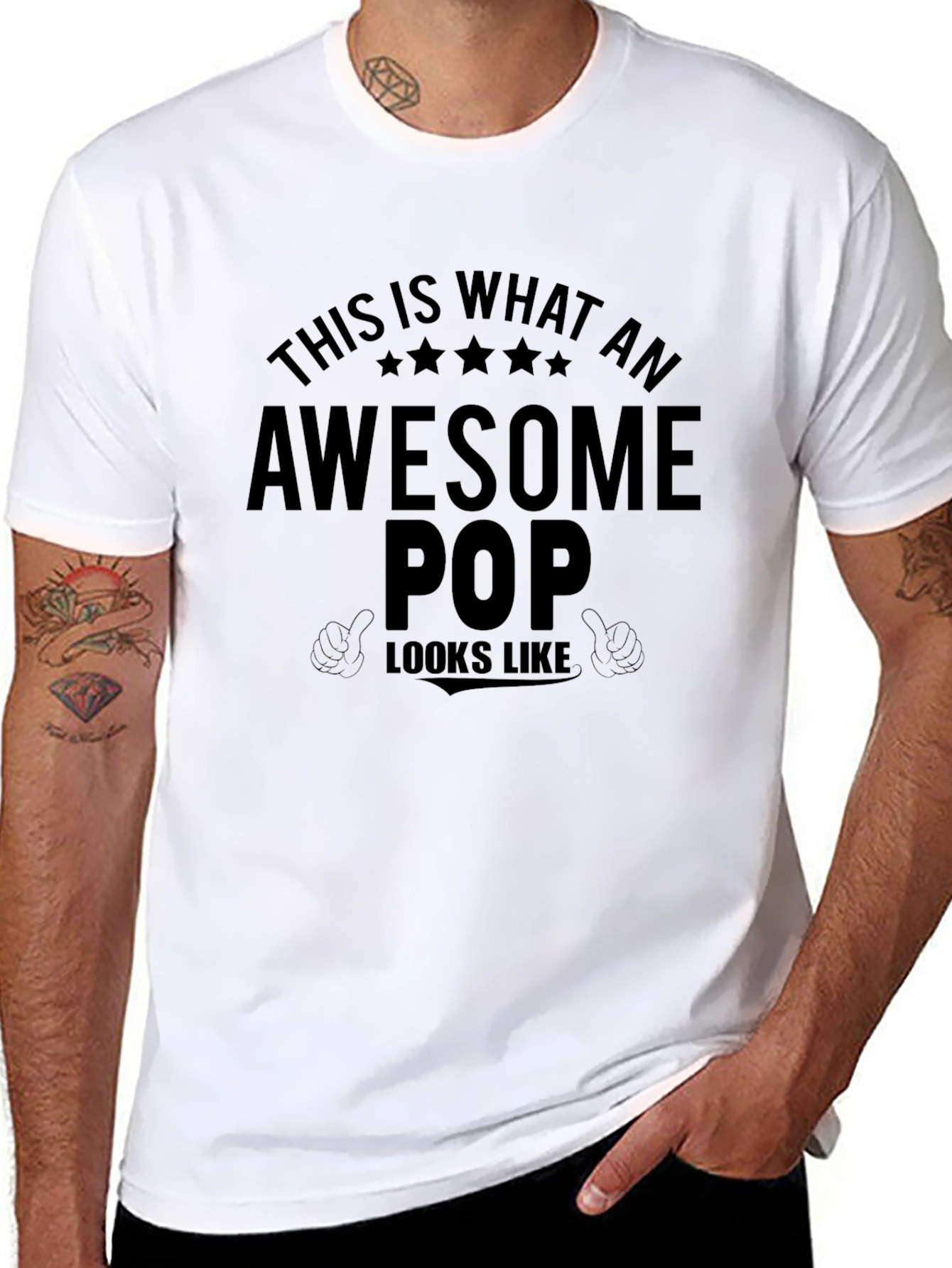Awesome Pop Graphic T-Shirt
