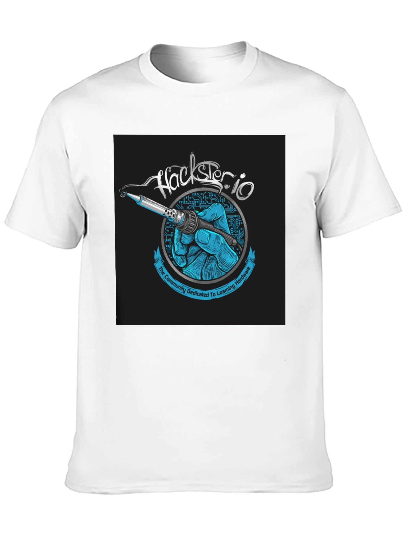 Hackerio Soldering T-Shirt - Hardware Enthusiast Apparel