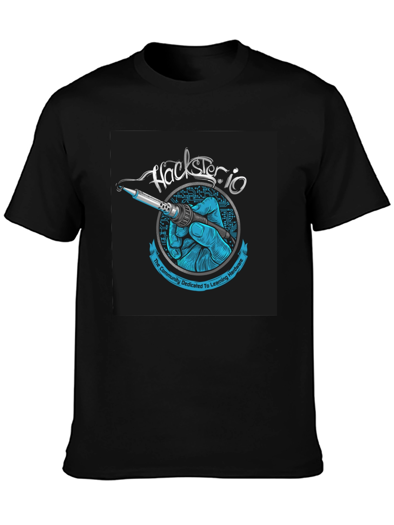 Hackerio Soldering T-Shirt - Hardware Enthusiast Apparel
