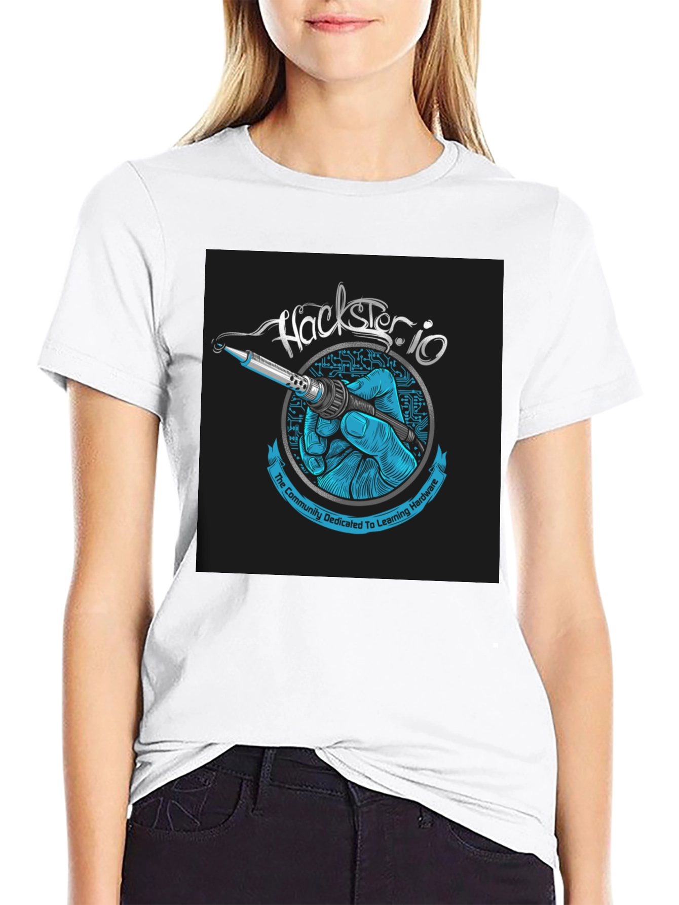 Hackerio Soldering T-Shirt - Hardware Enthusiast Apparel