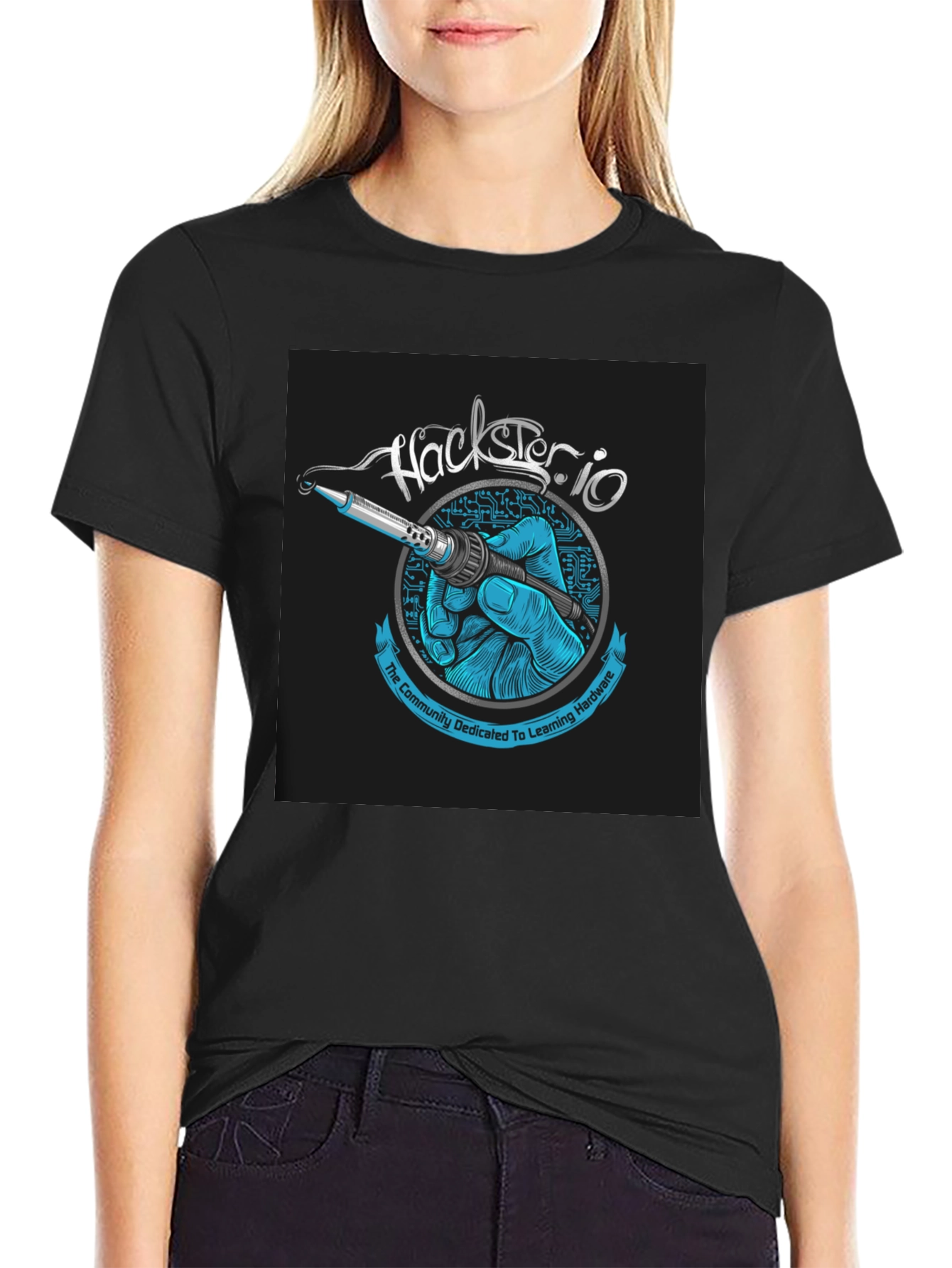 Hackerio Soldering T-Shirt - Hardware Enthusiast Apparel