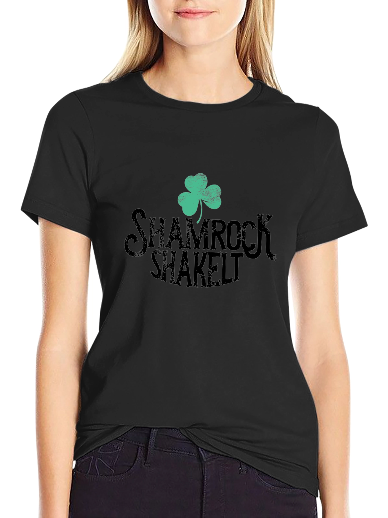 Shamrock Shaked T-Shirt - St. Patricks Day Tee