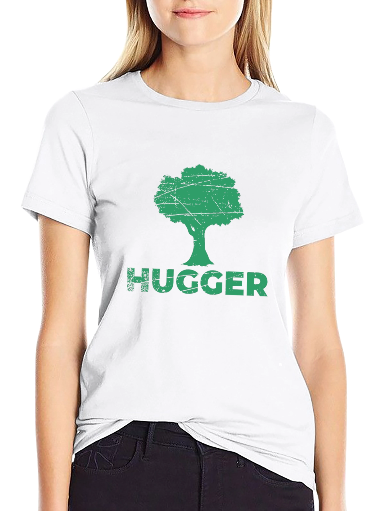 Tree Hugger Graphic T-Shirt - Eco-Friendly Fashion