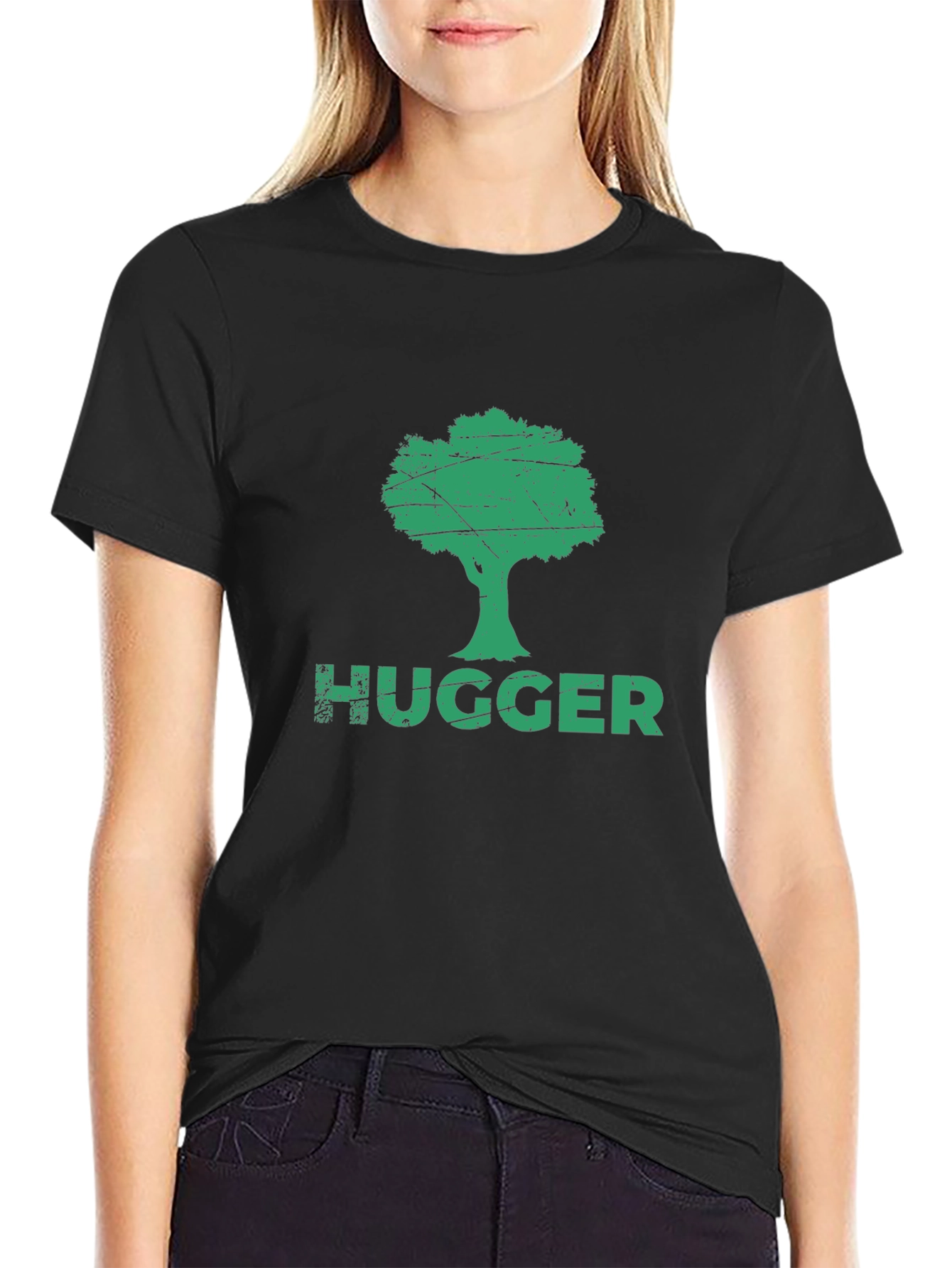 Tree Hugger Graphic T-Shirt - Eco-Friendly Fashion