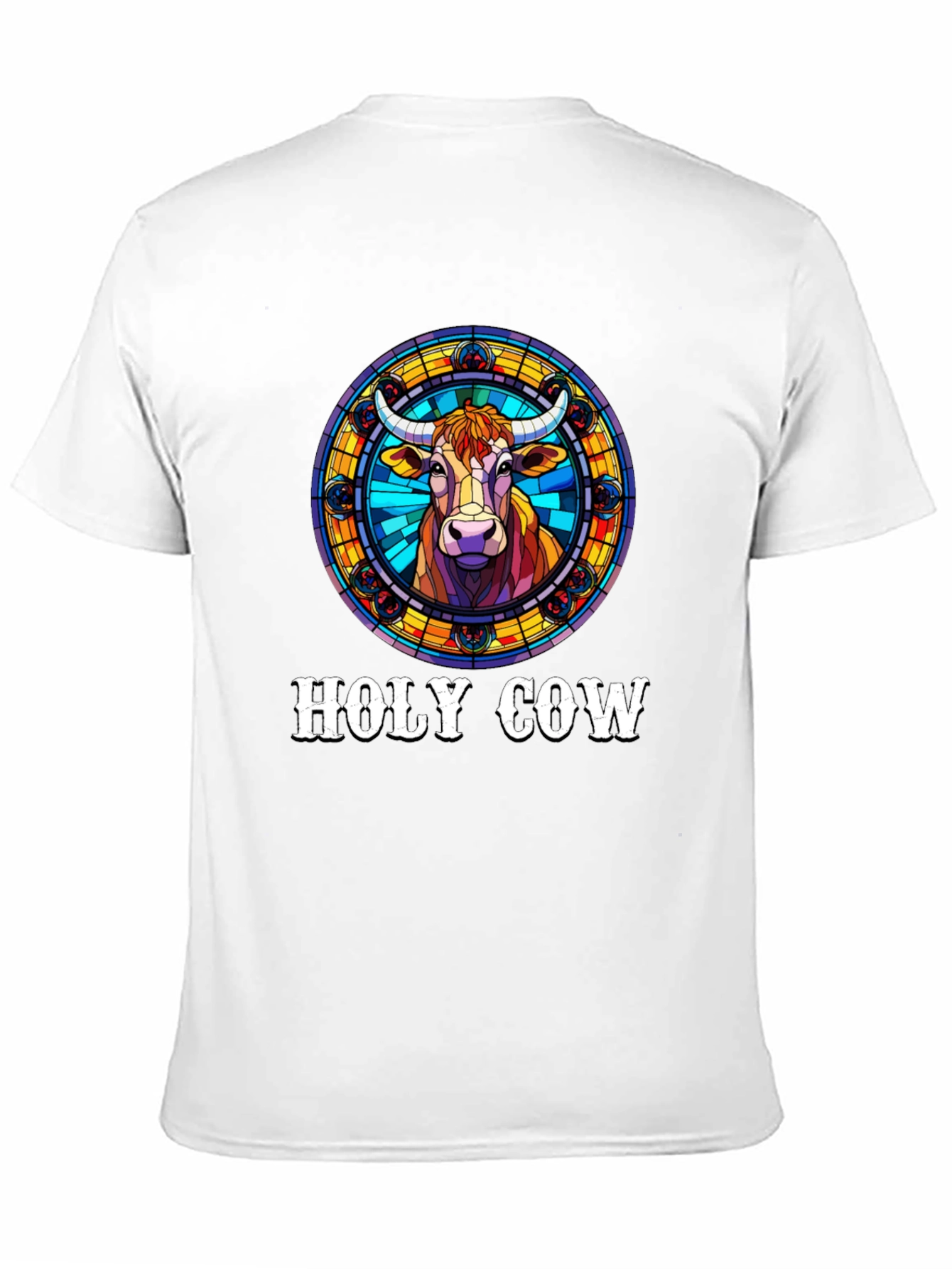 Holy Cow Graphic T-Shirt - Unique Design