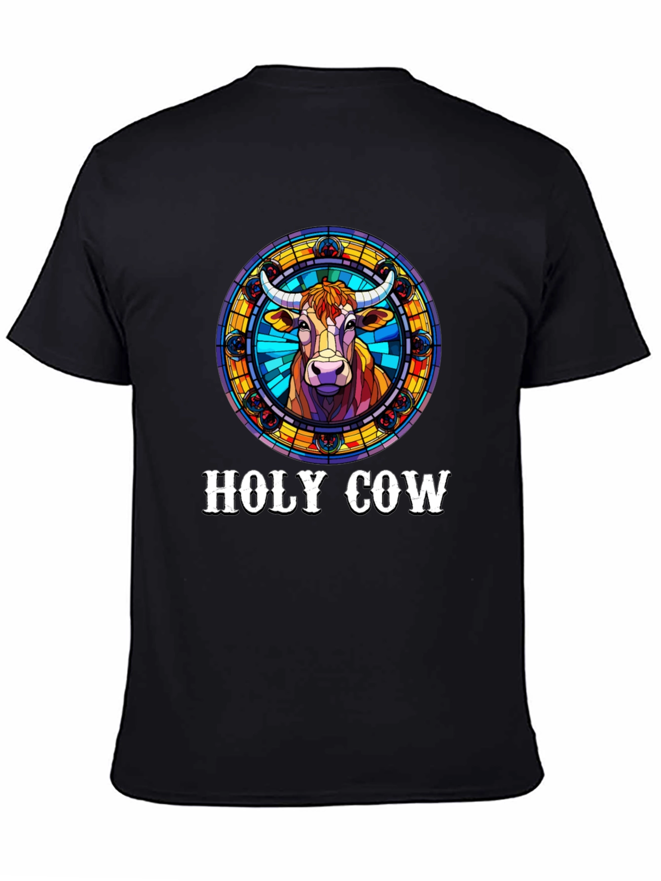 Holy Cow Graphic T-Shirt - Unique Design