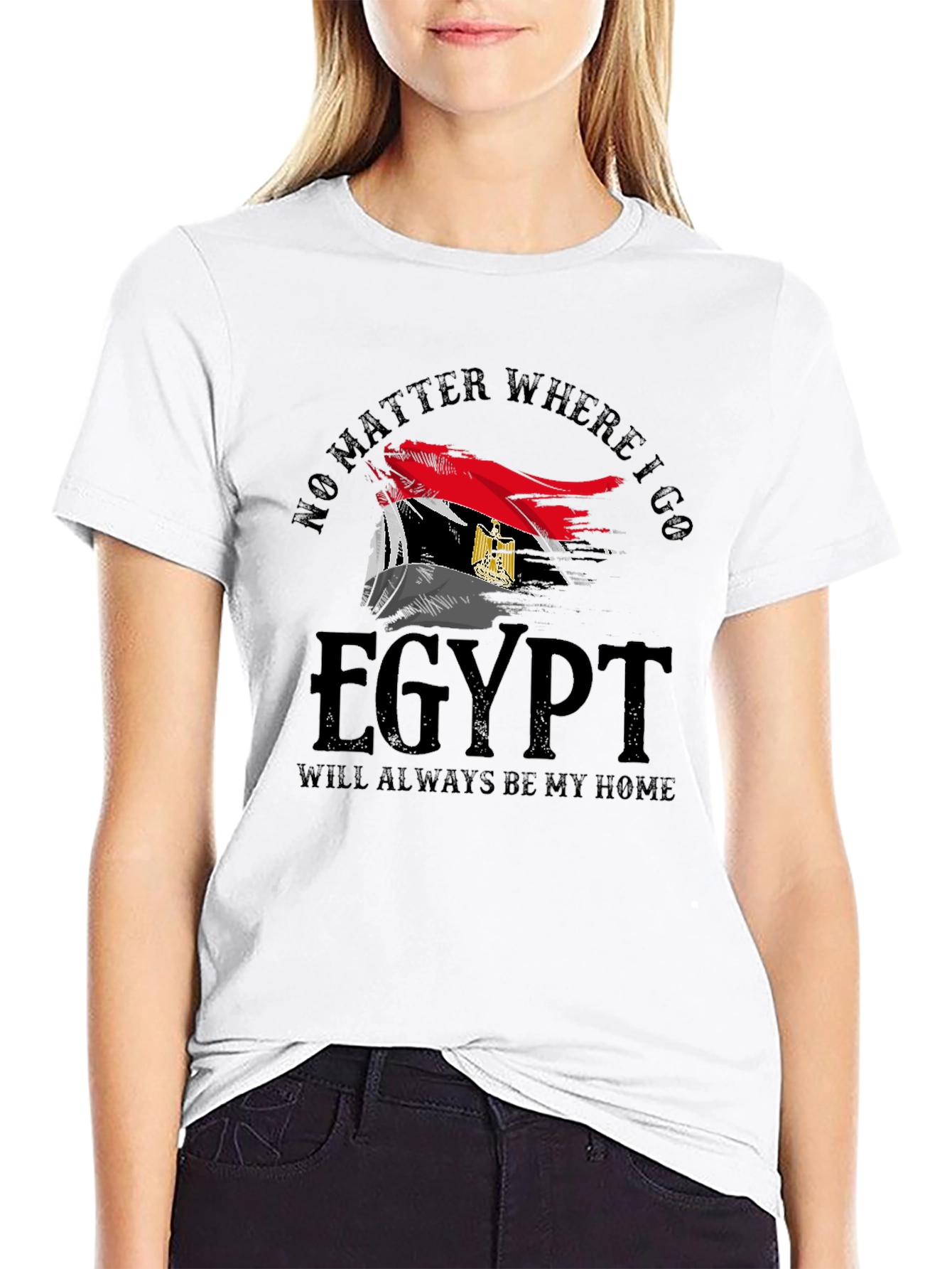 Egypt Pride T-Shirt - No Matter Where I Go