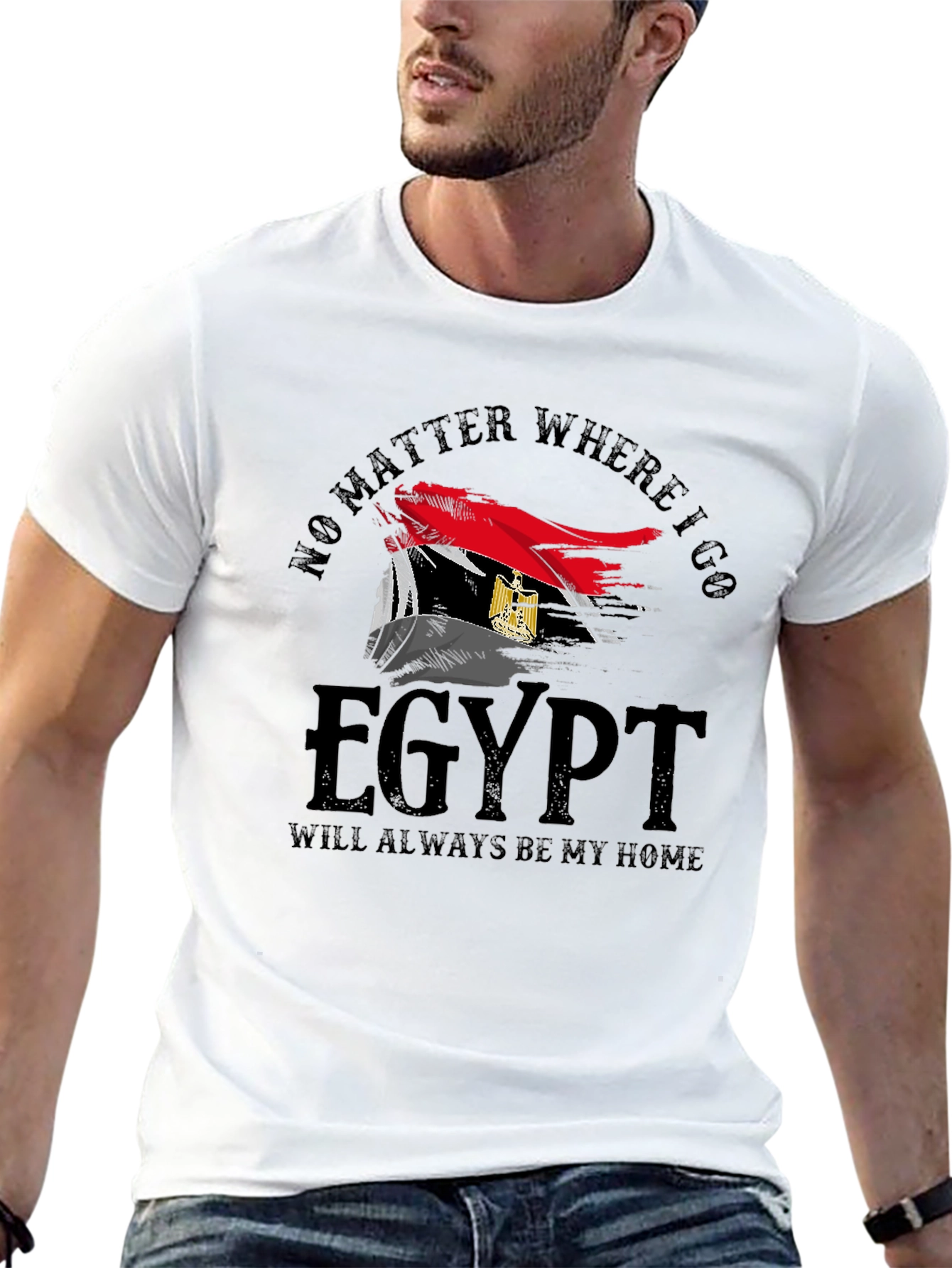 Egypt Pride T-Shirt - No Matter Where I Go