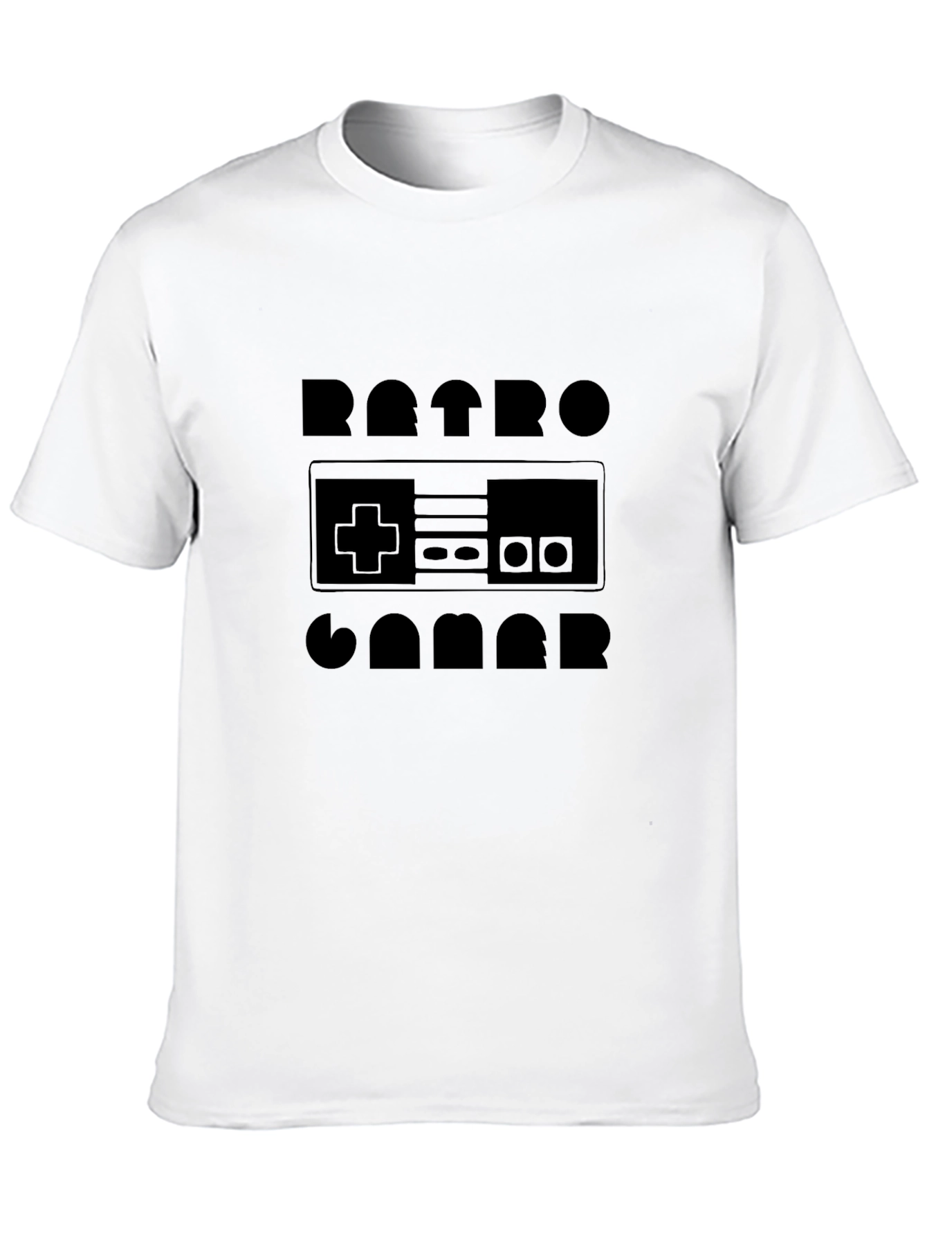 Retro Gamer Black T-Shirt